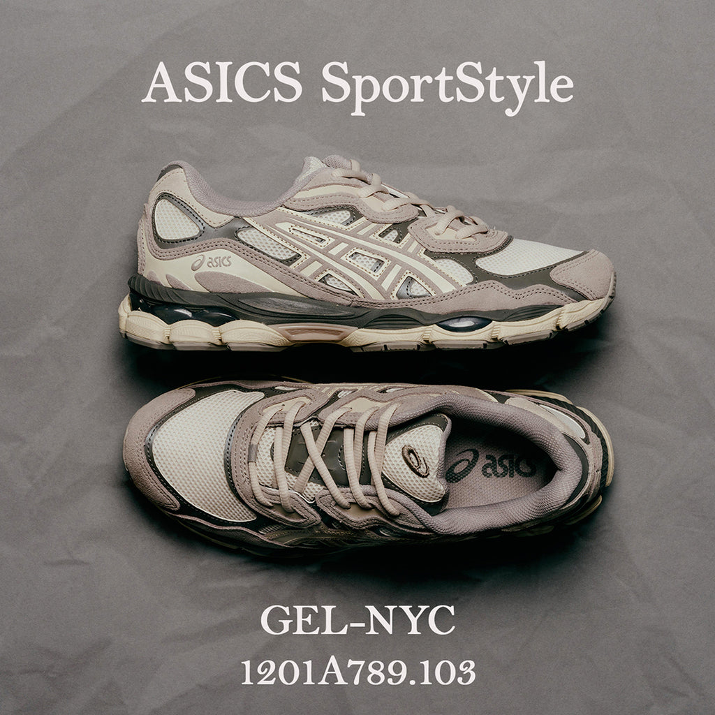 【Restock】ASICS GEL-NYC CREAM / OYSTER GREY