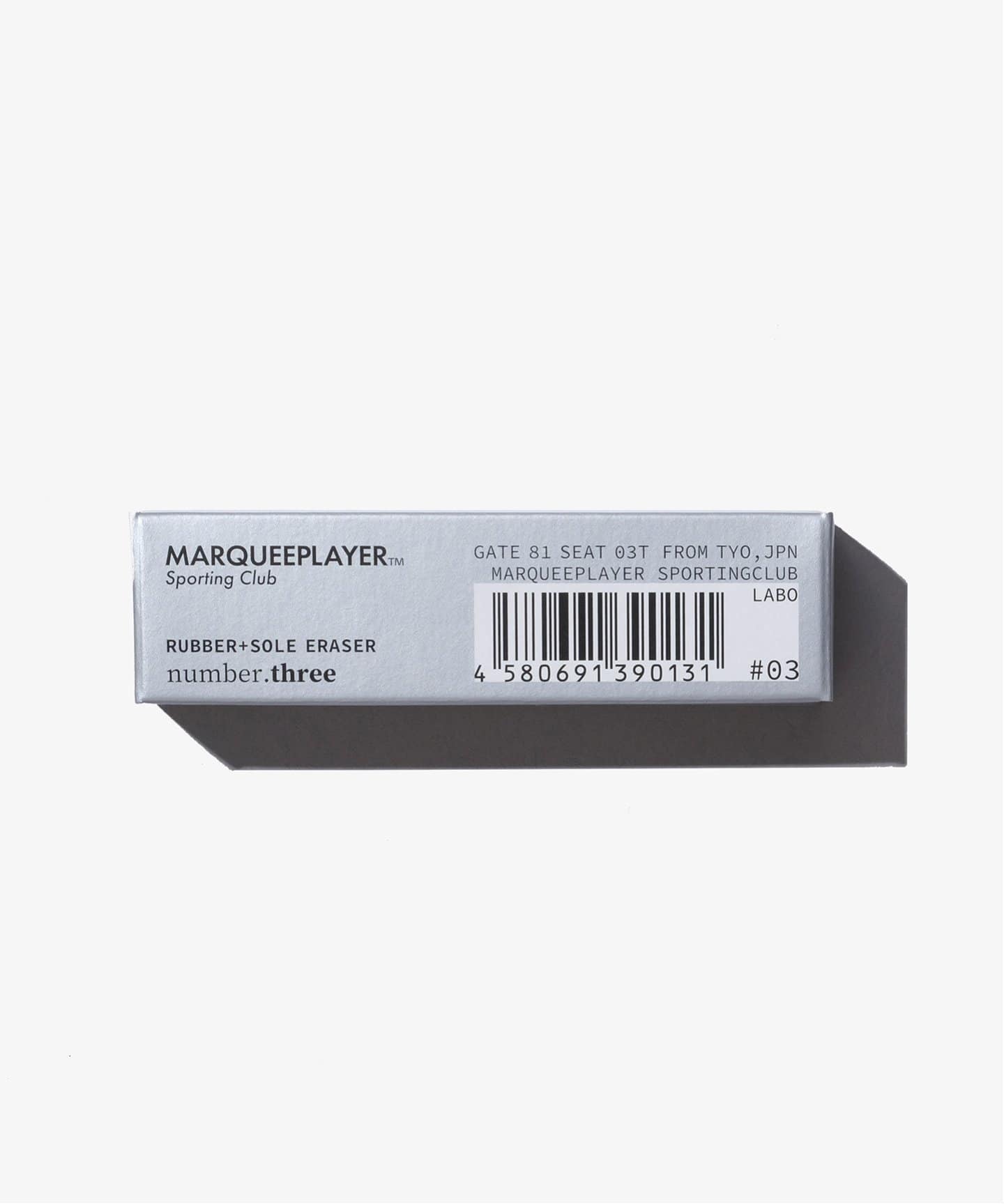 MARQUEE PLAYER RUBBER+SOLE ERASER #03