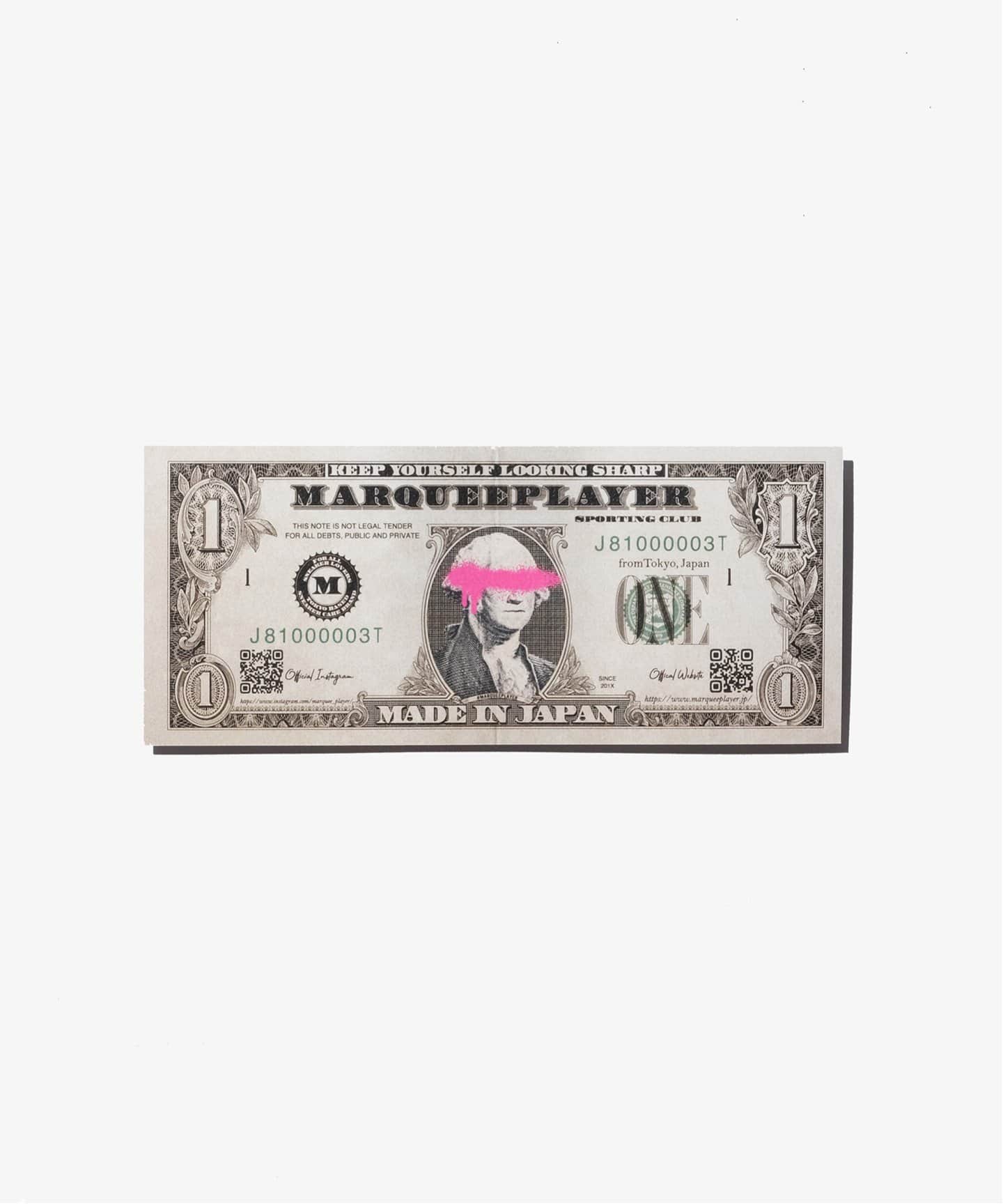 MARQUEE PLAYER SHOE SHEET "one dollar" 9025