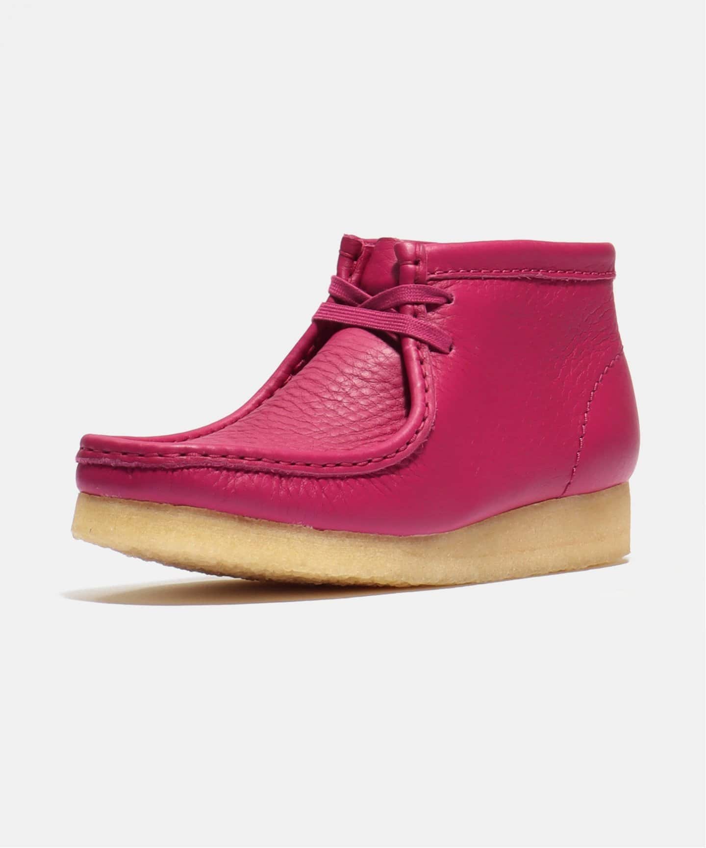 【Clarks / クラークス】WallabeeBT Berry Leather 26173235