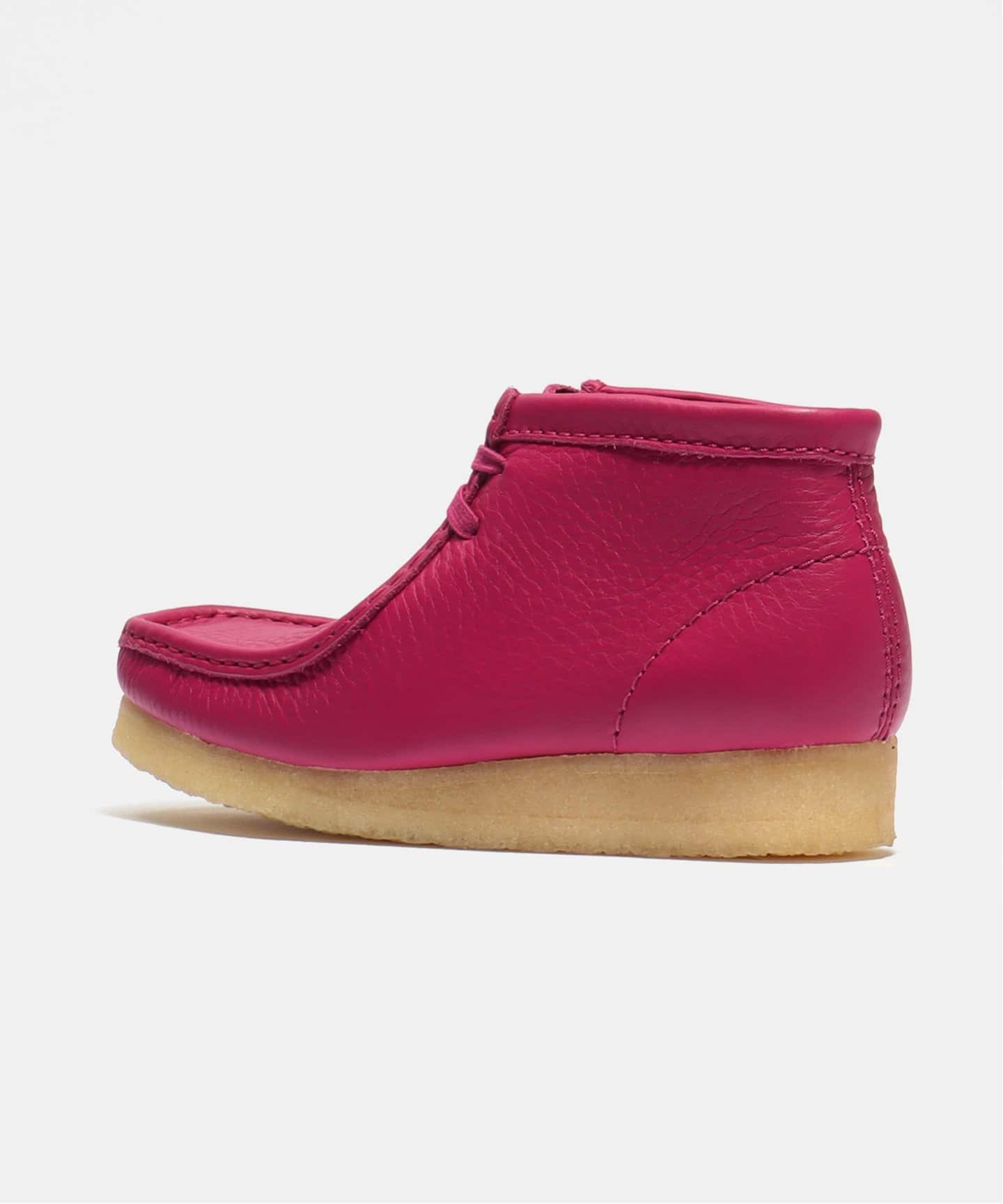 【Clarks / クラークス】WallabeeBT Berry Leather 26173235