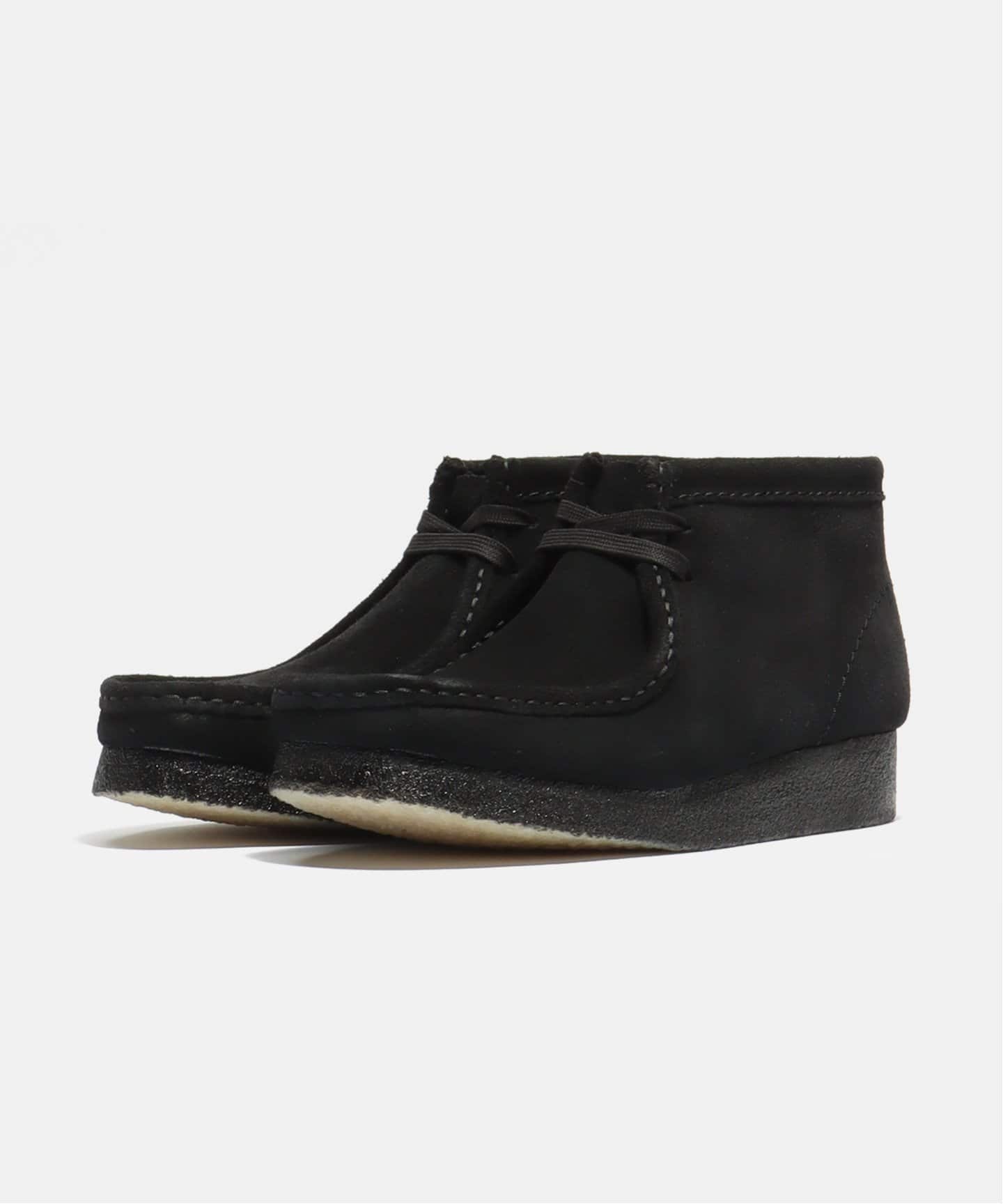 【Clarks / クラークス】WallabeeBT Black Suede 26155521