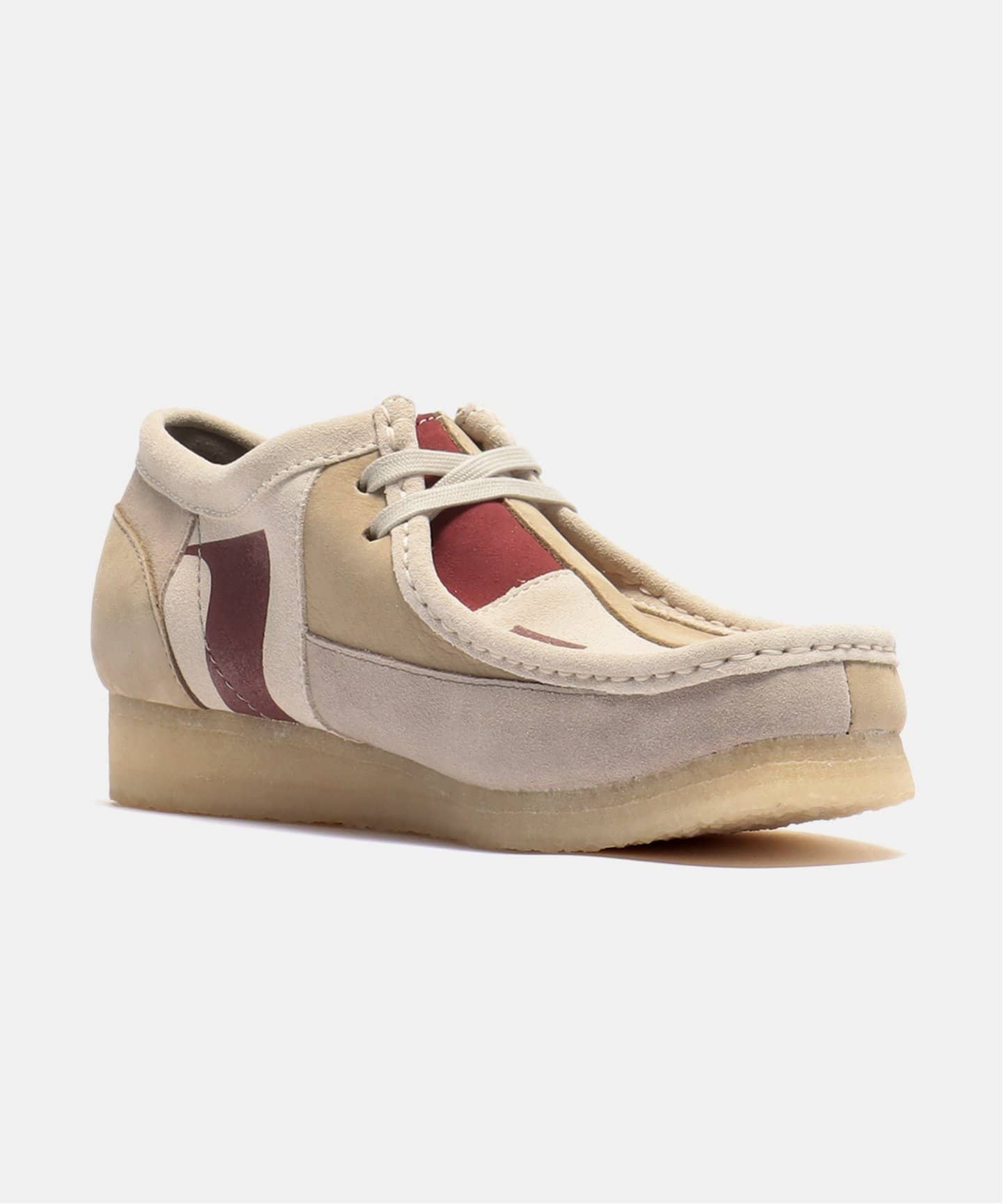 【Clarks / クラークス】Wallabee Red Combi 26178308