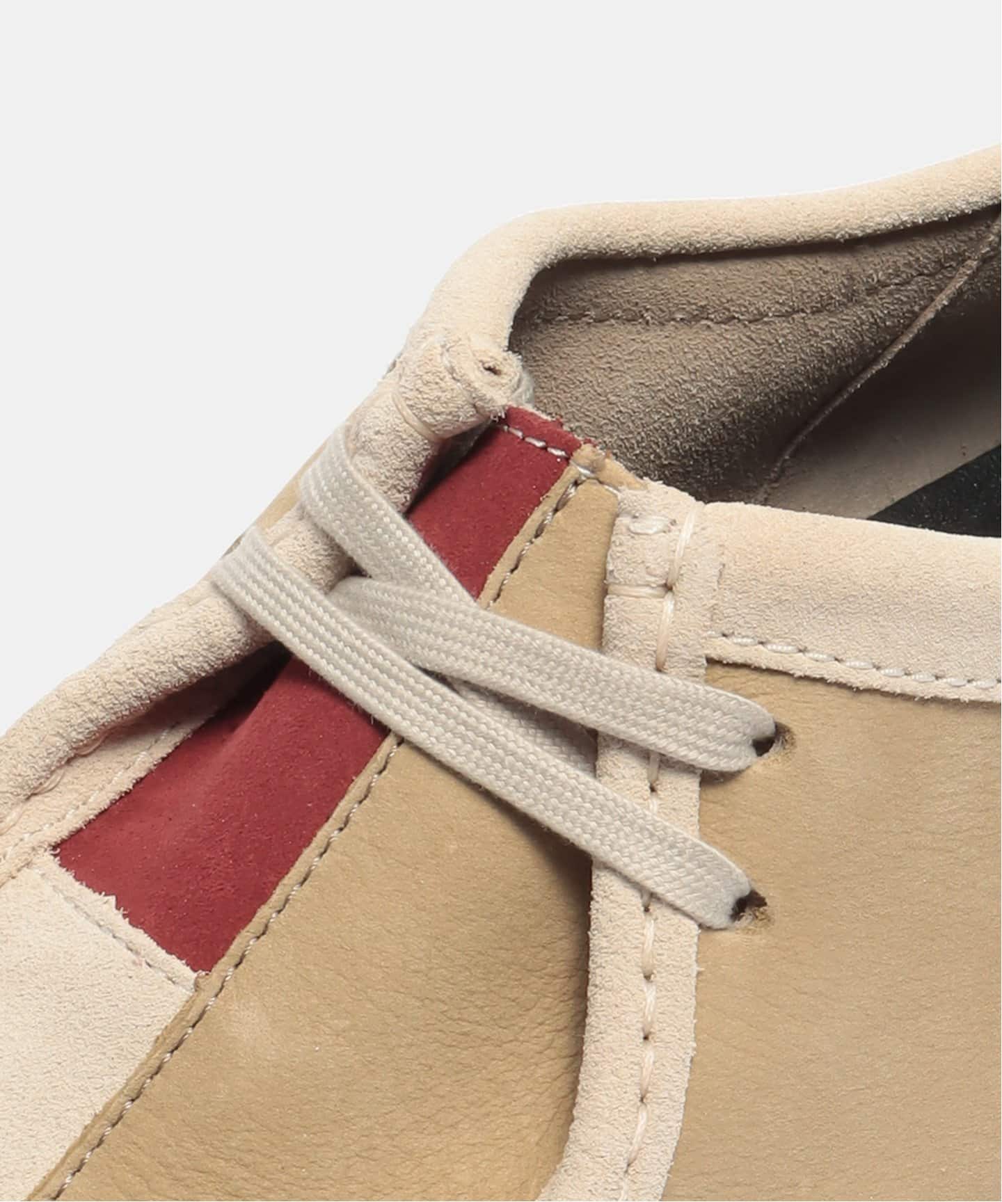 【Clarks / クラークス】Wallabee Red Combi 26178308