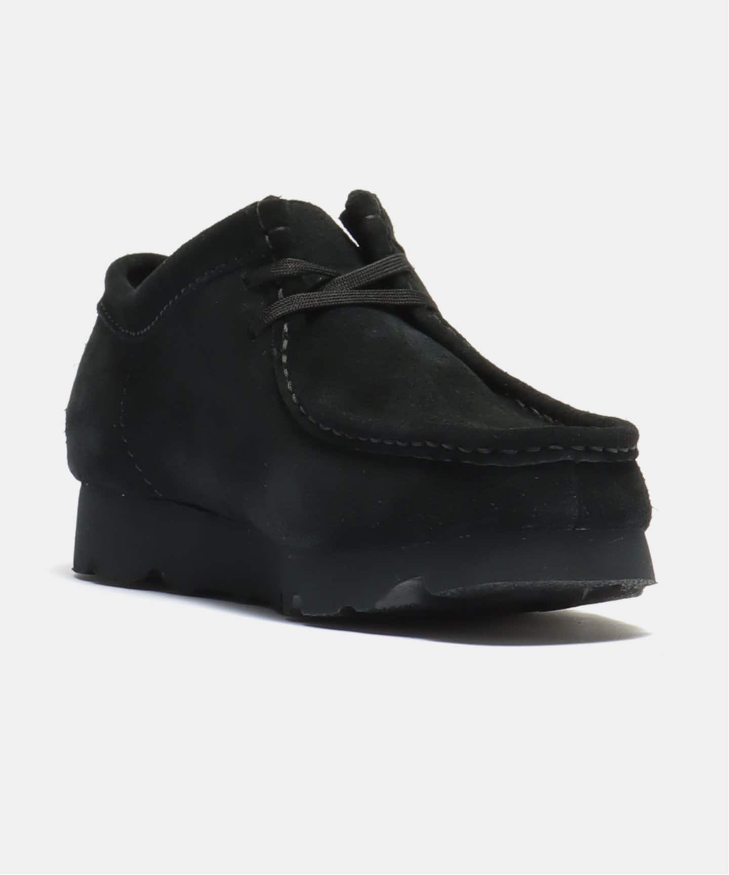 【Clarks / クラークス】WallabeeGTX Black Suede 26149449