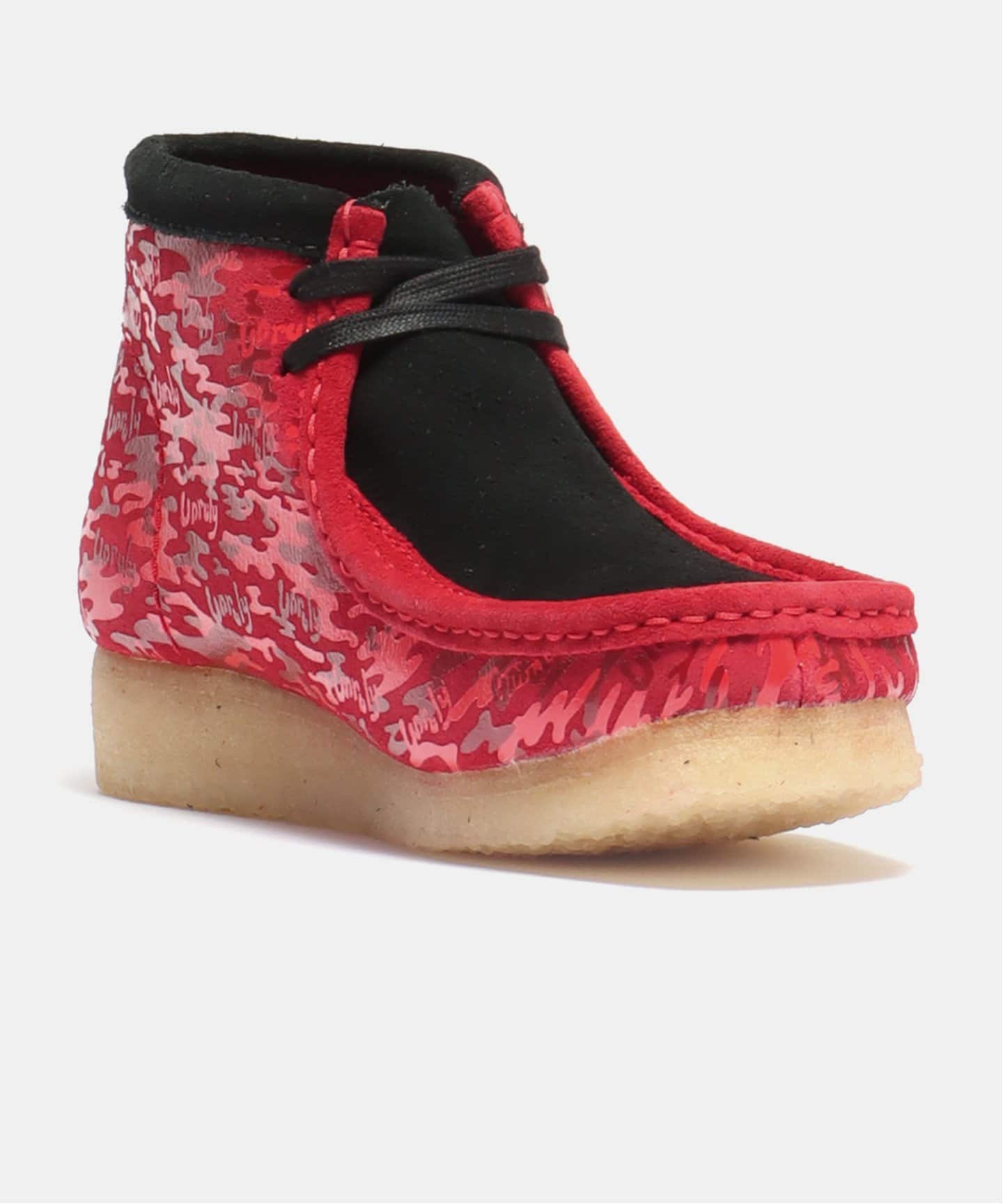 【Clarks / クラークス】WallabeeBT RED CAMO 26175816