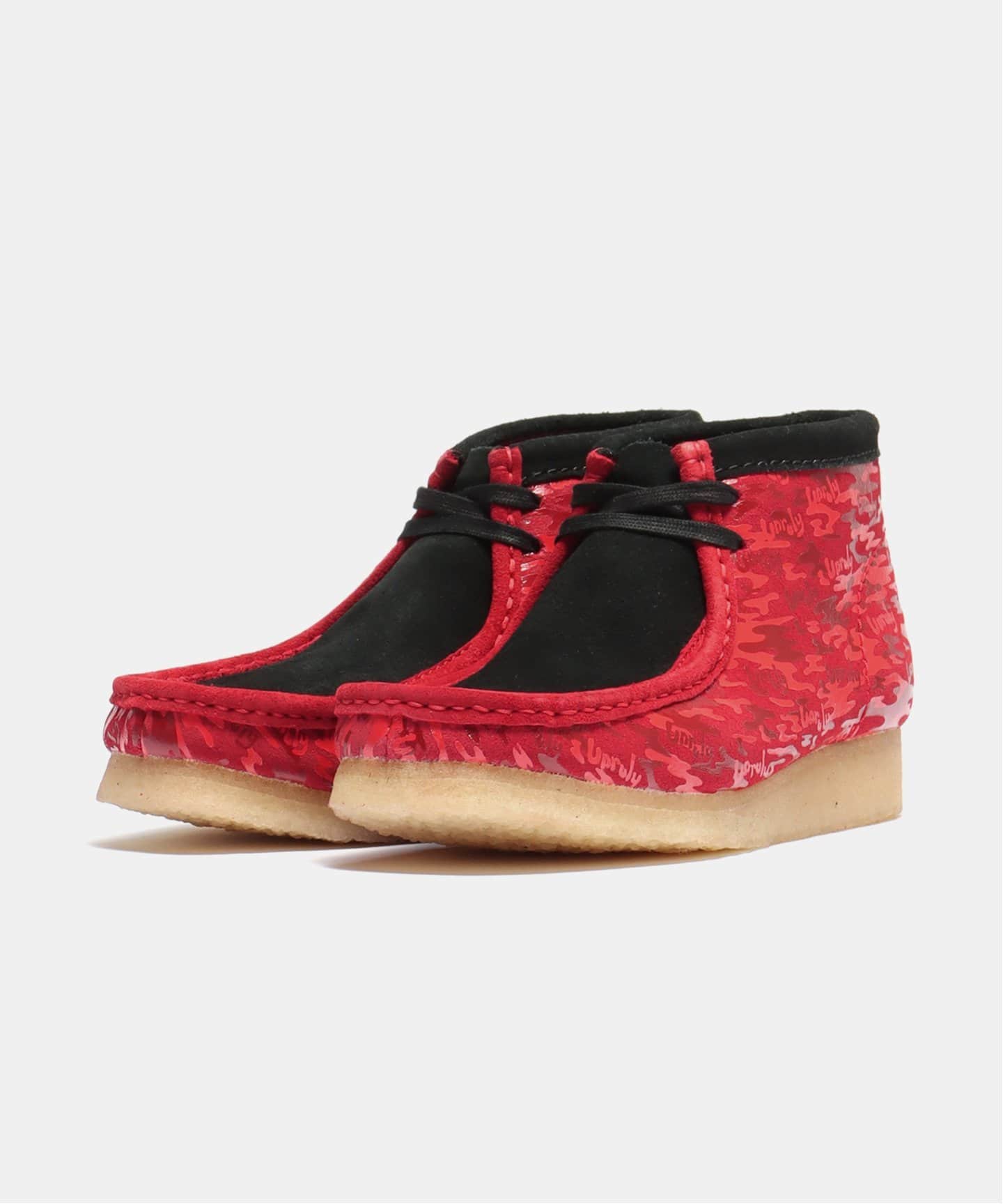 【Clarks / クラークス】WallabeeBT RED CAMO 26175816