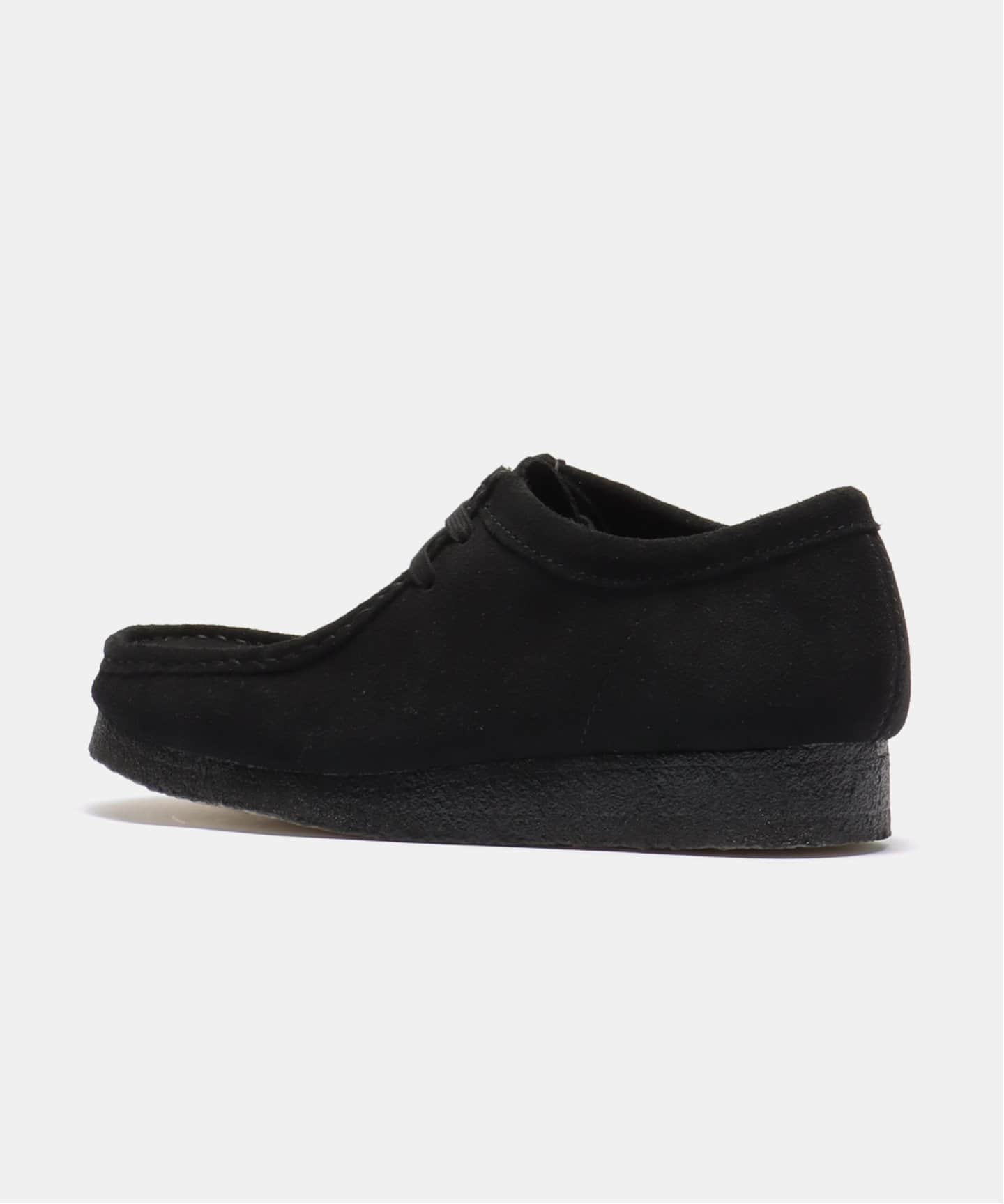 Clarks Wallabee Black Suede 26155519