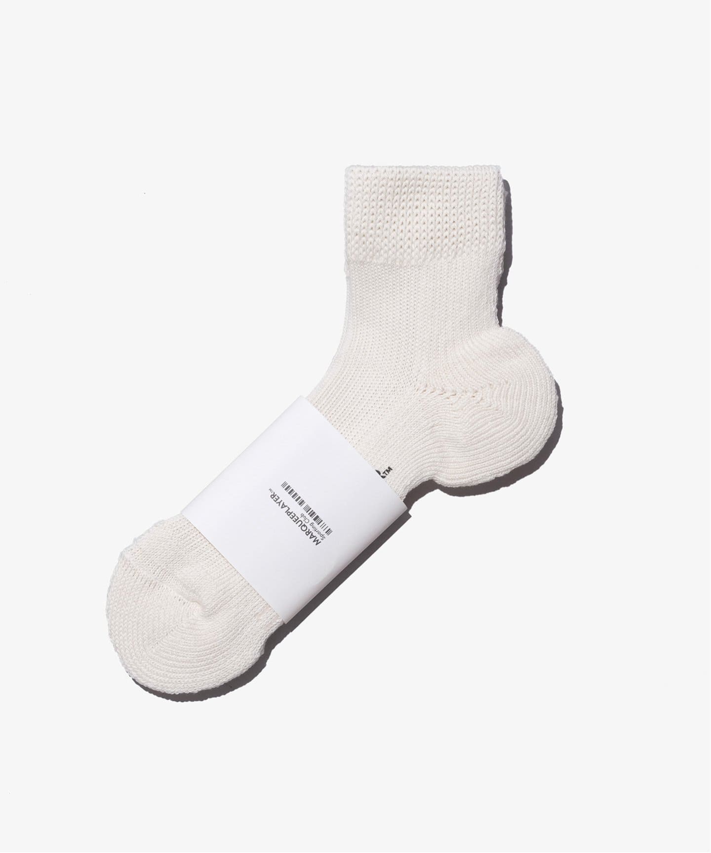 MARQUEE PLAYER HYBRID RIB SOCKS SS IVORY WHITE 9026