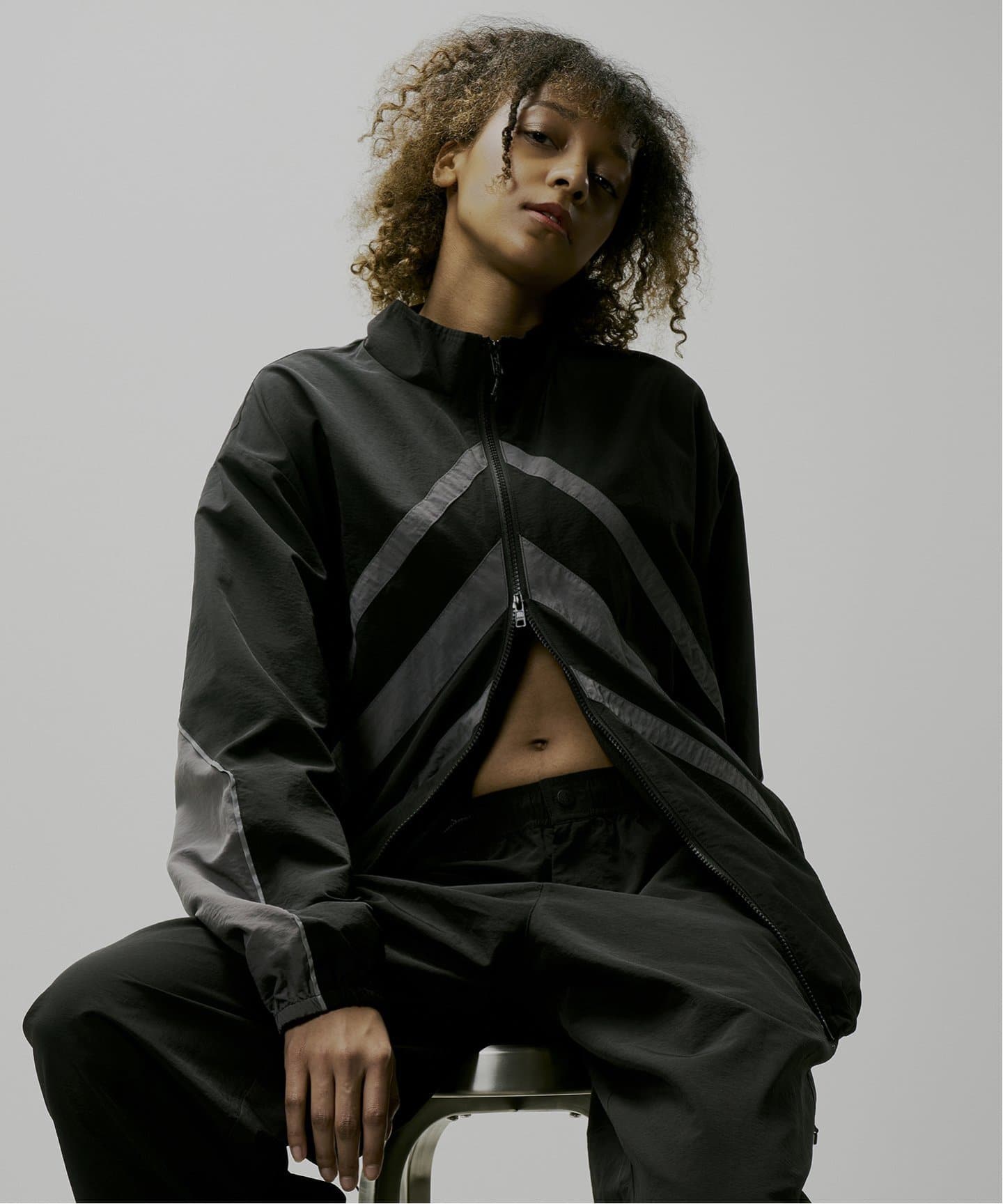 “Herringbone“ Nylon Fitness Jacket