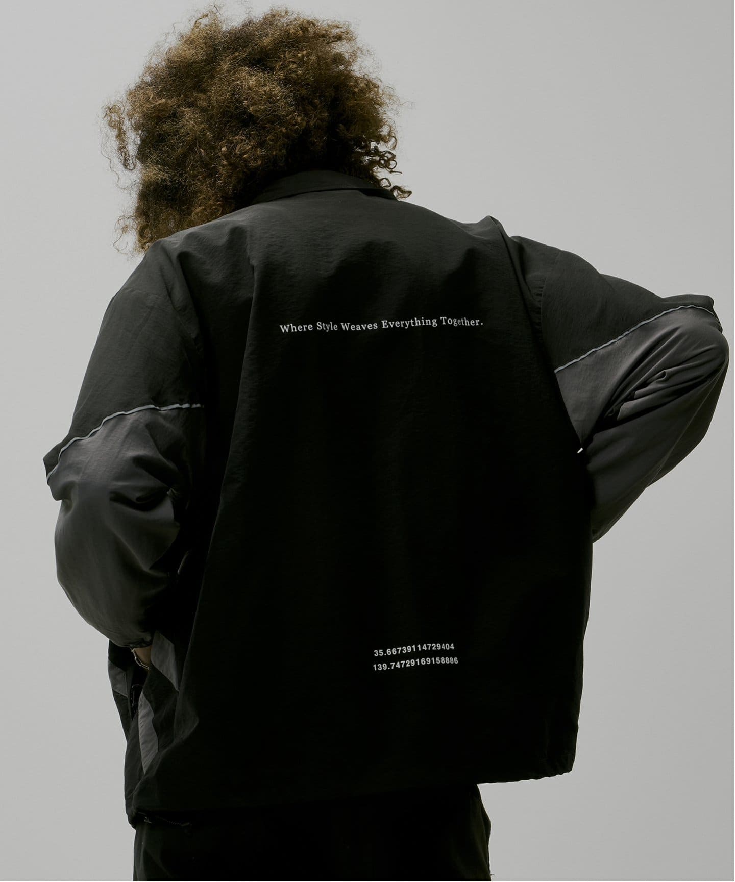 “Herringbone“ Nylon Fitness Jacket