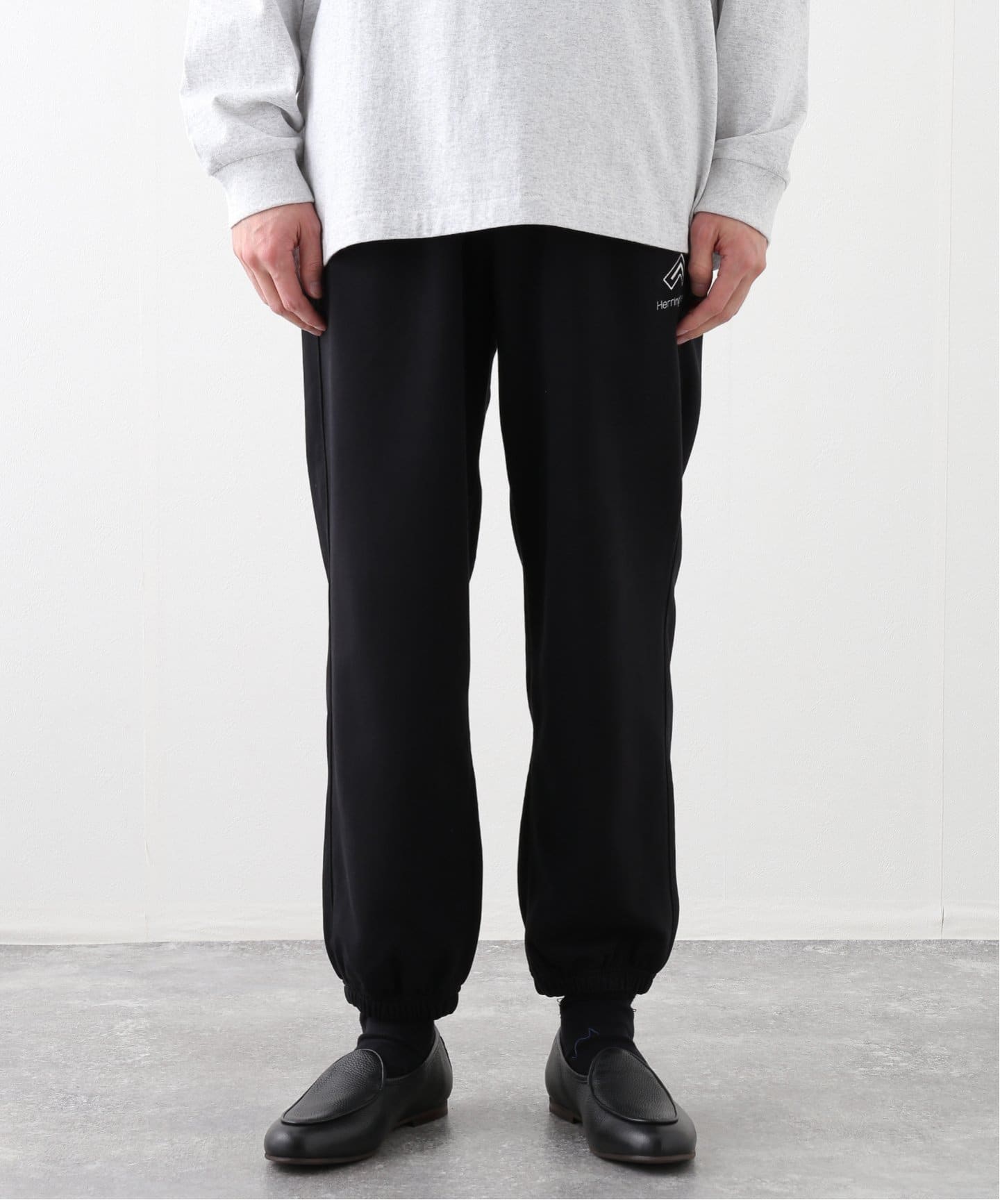 “Herringbone“ Logo Sweat Pants