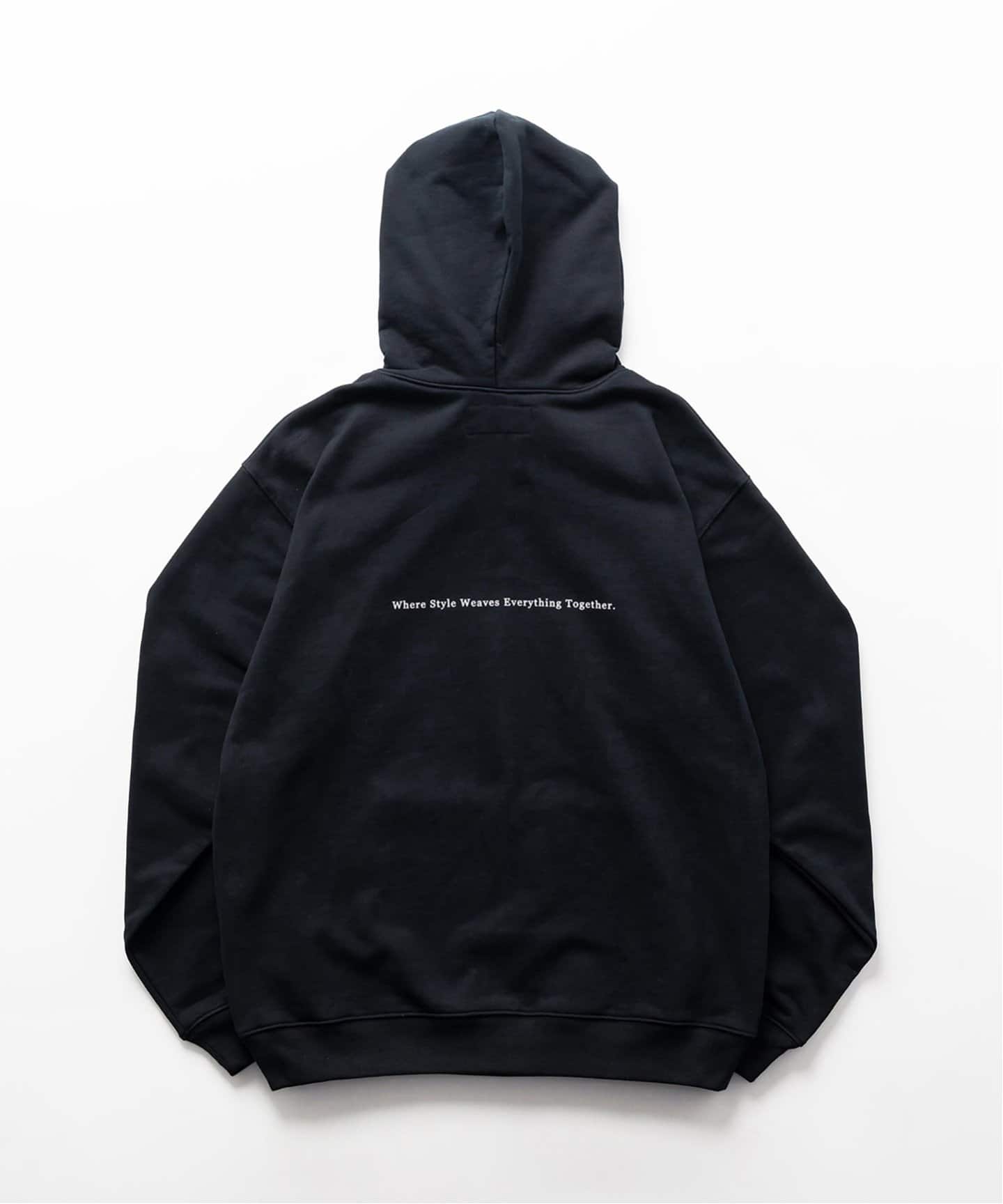 “Herringbone“ Logo Sweat Hoodie