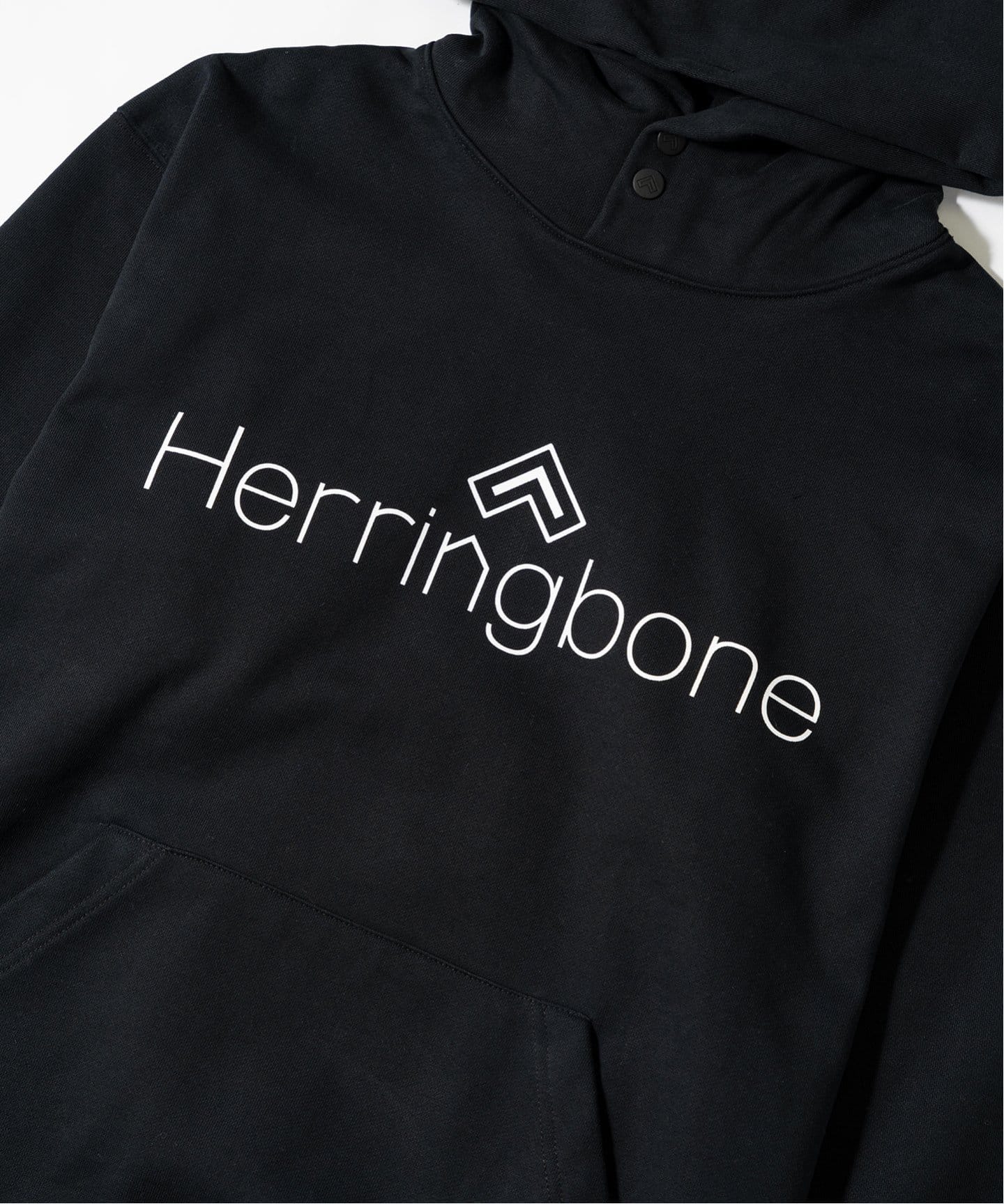 “Herringbone“ Logo Sweat Hoodie