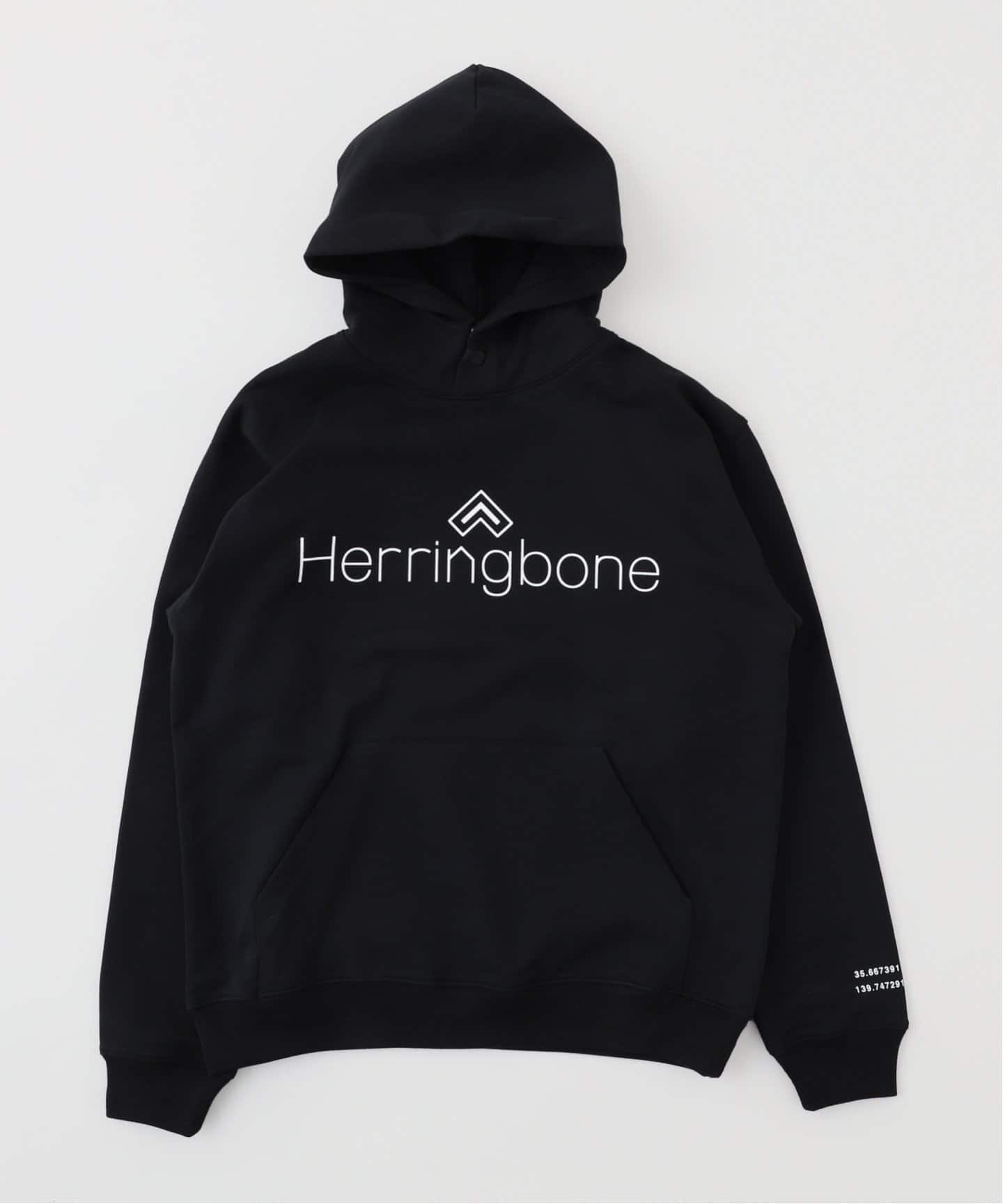 “Herringbone“ Logo Sweat Hoodie