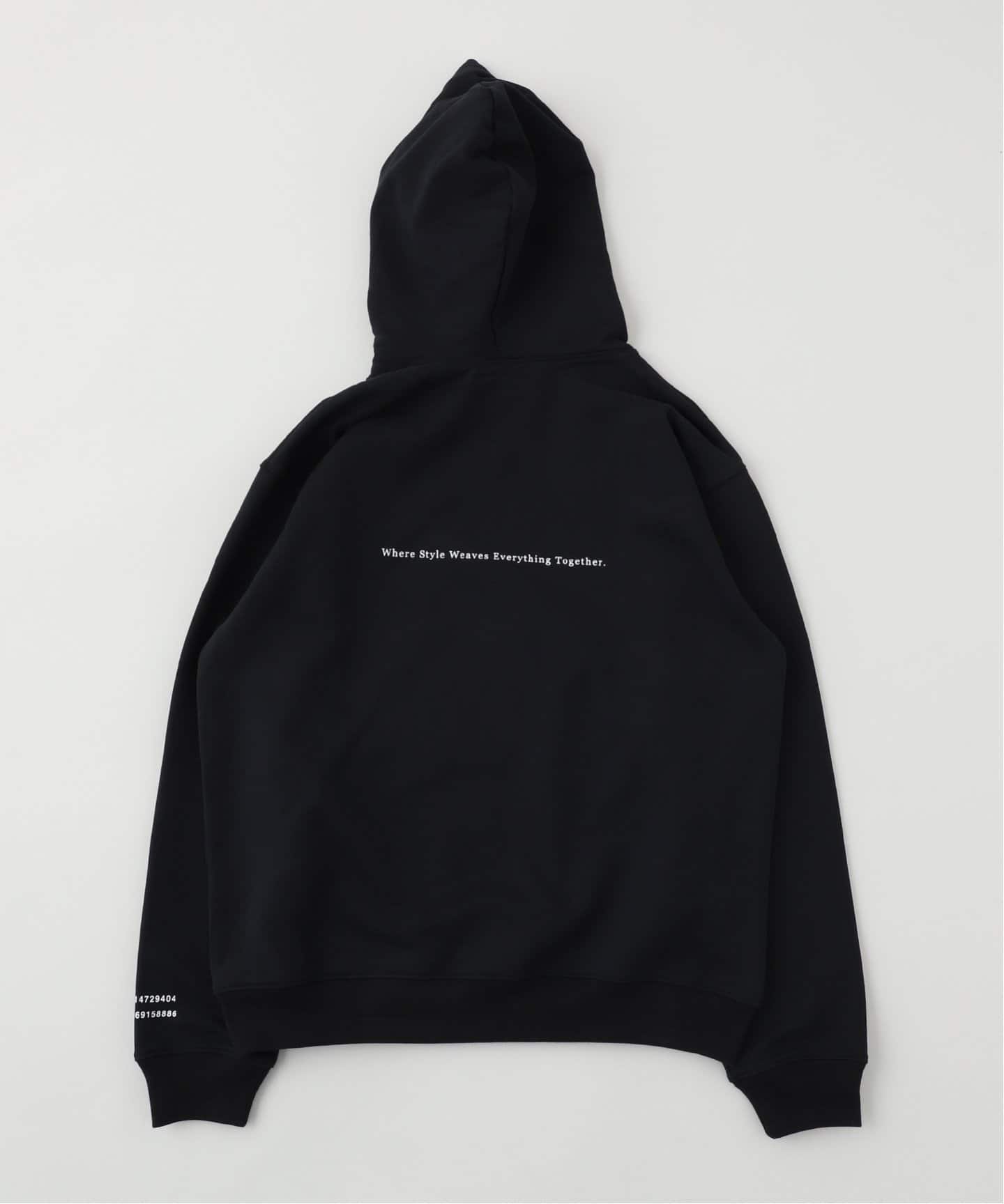 “Herringbone“ Logo Sweat Hoodie