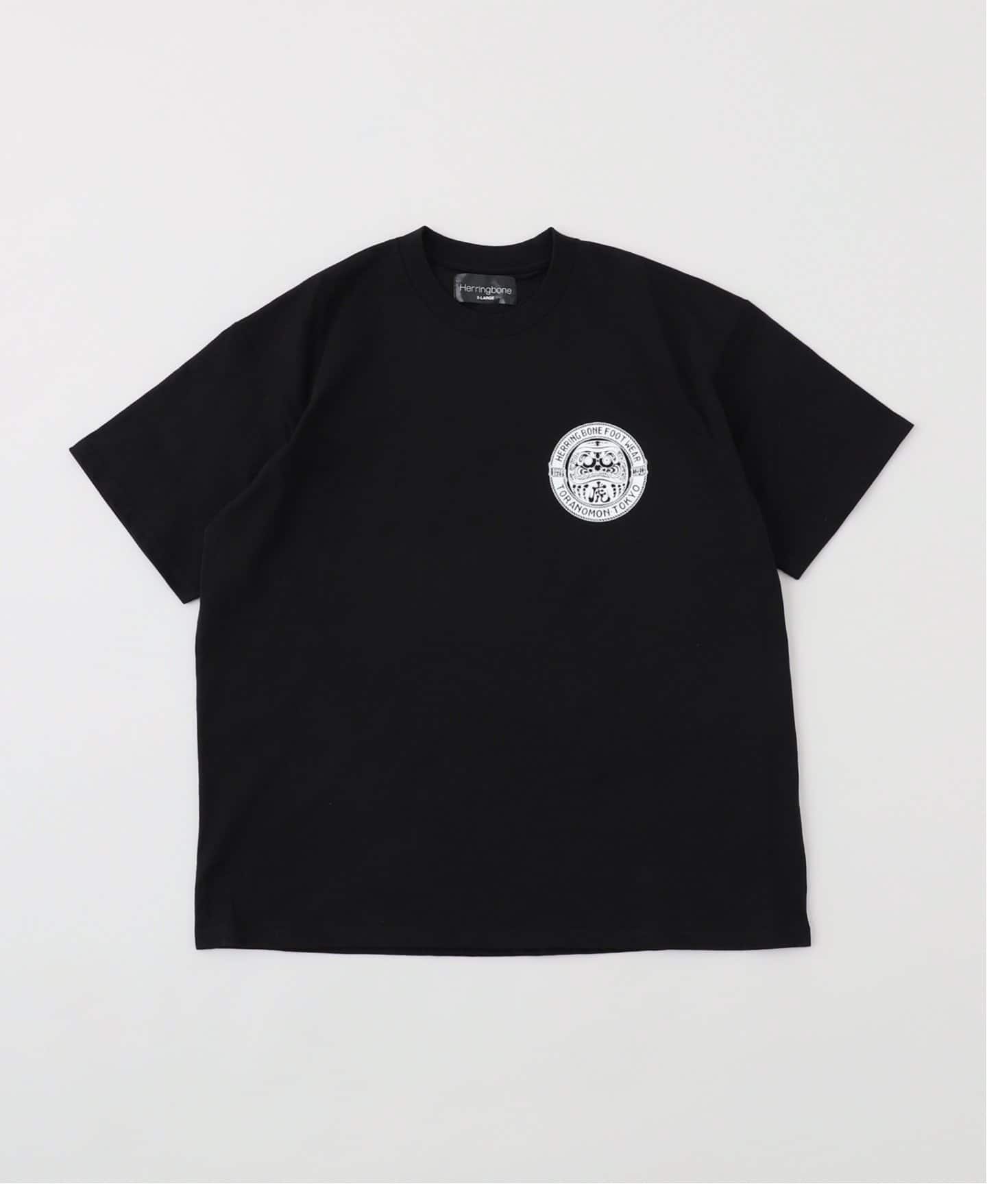 “Herringbone“ Daruma Print Tee