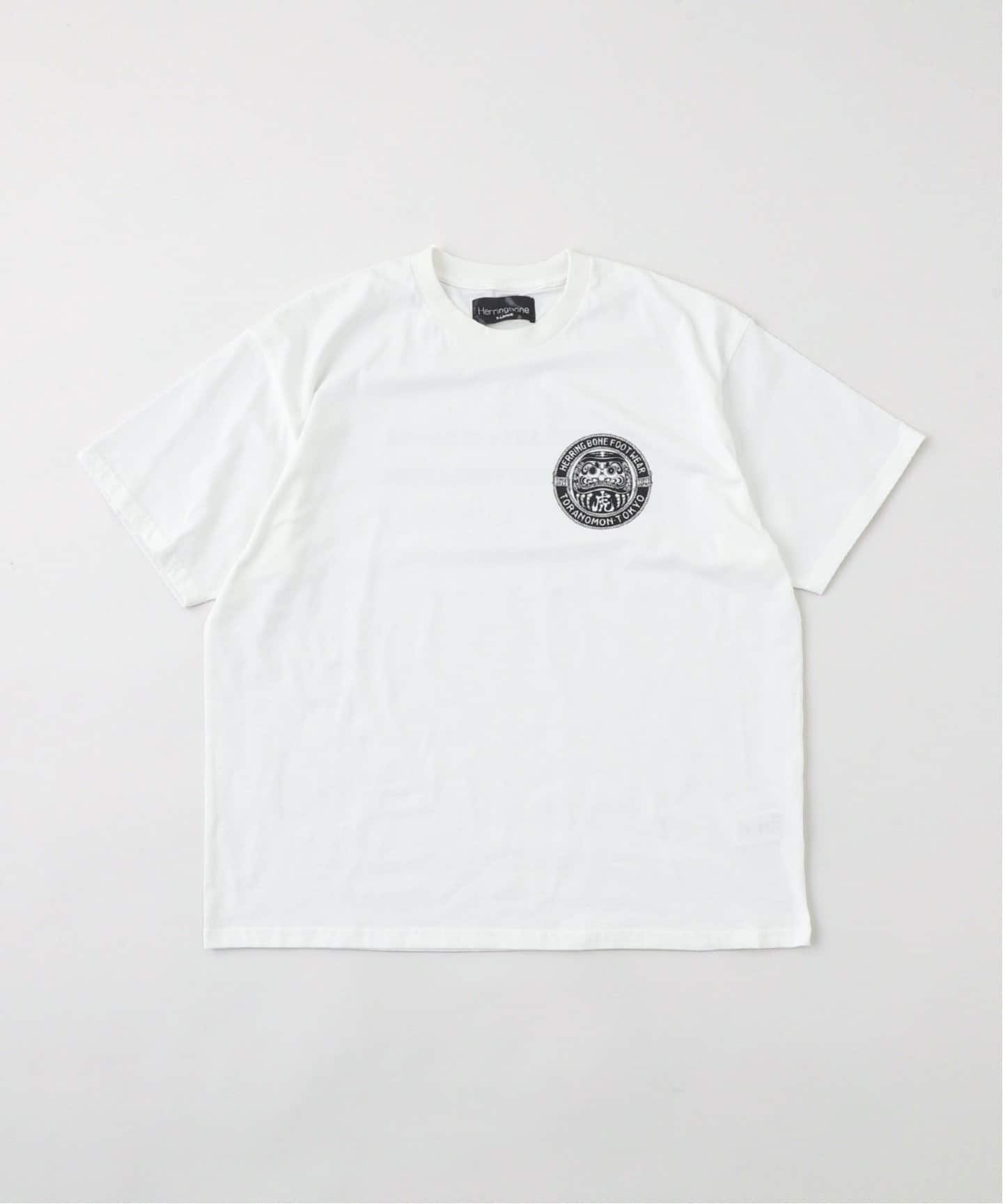 “Herringbone“ Daruma Print Tee