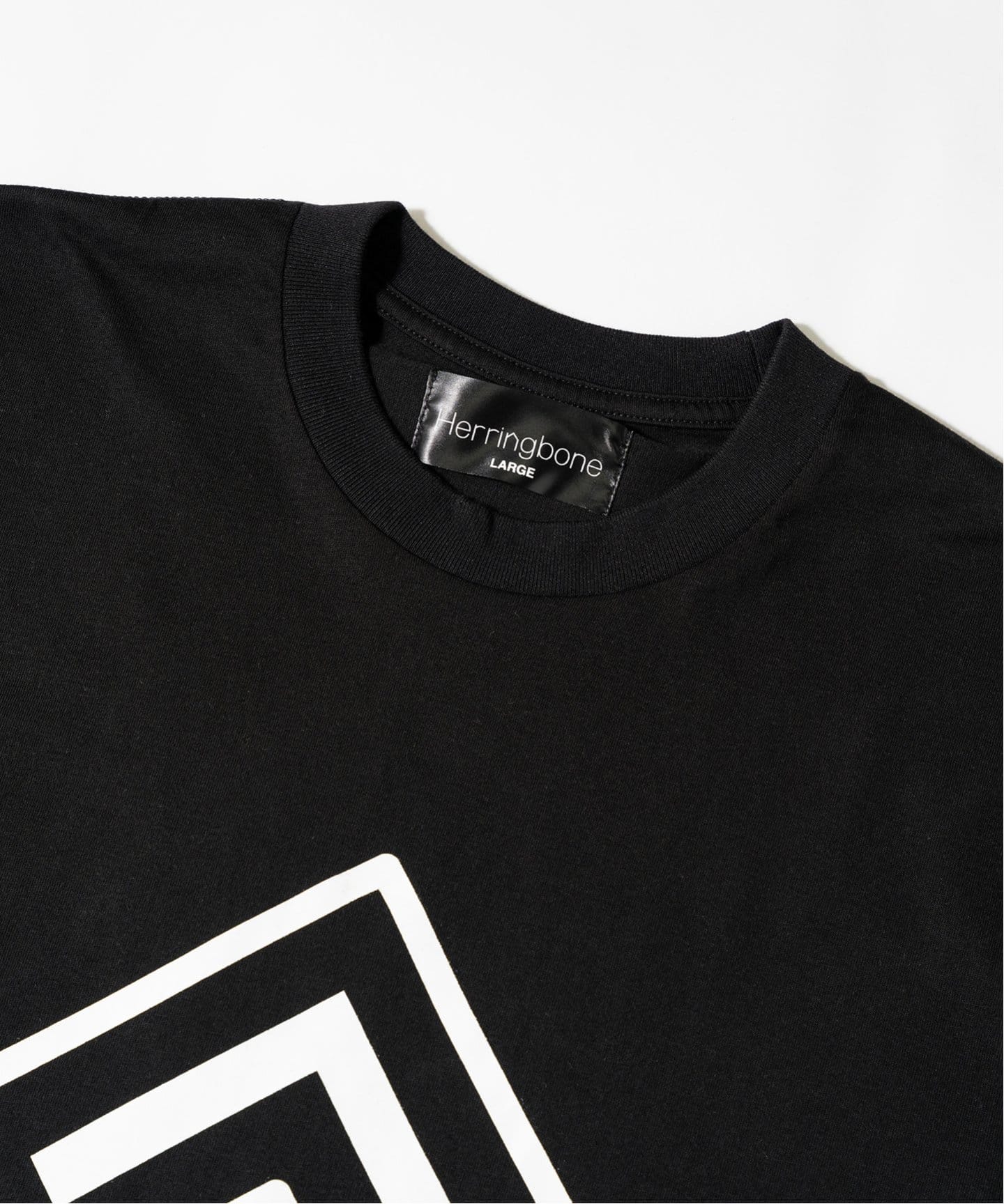 “Herringbone“ Logo print Tee