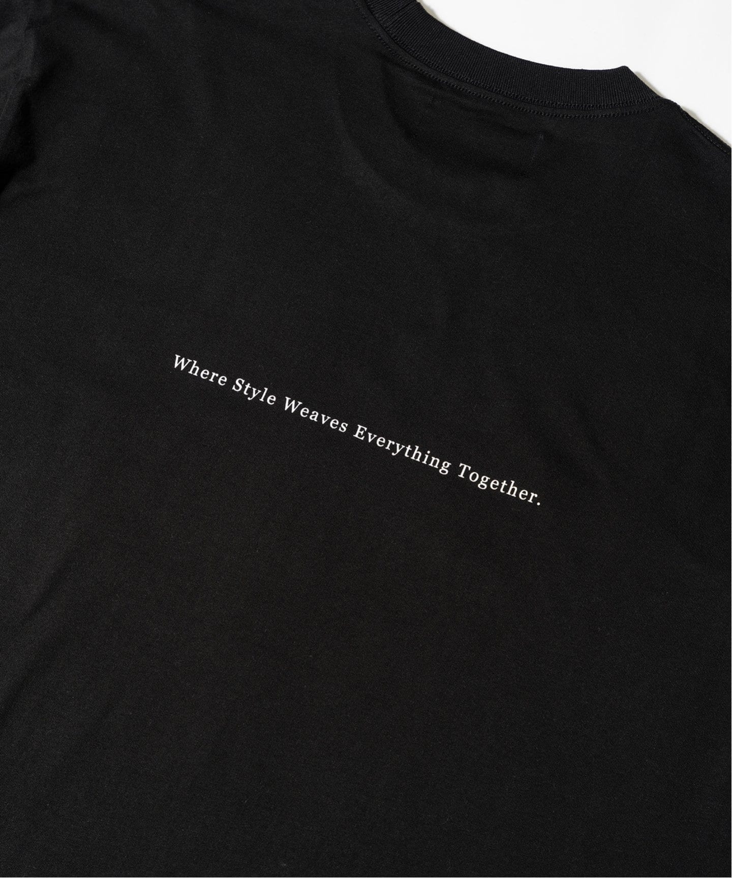 “Herringbone“ Logo print Tee