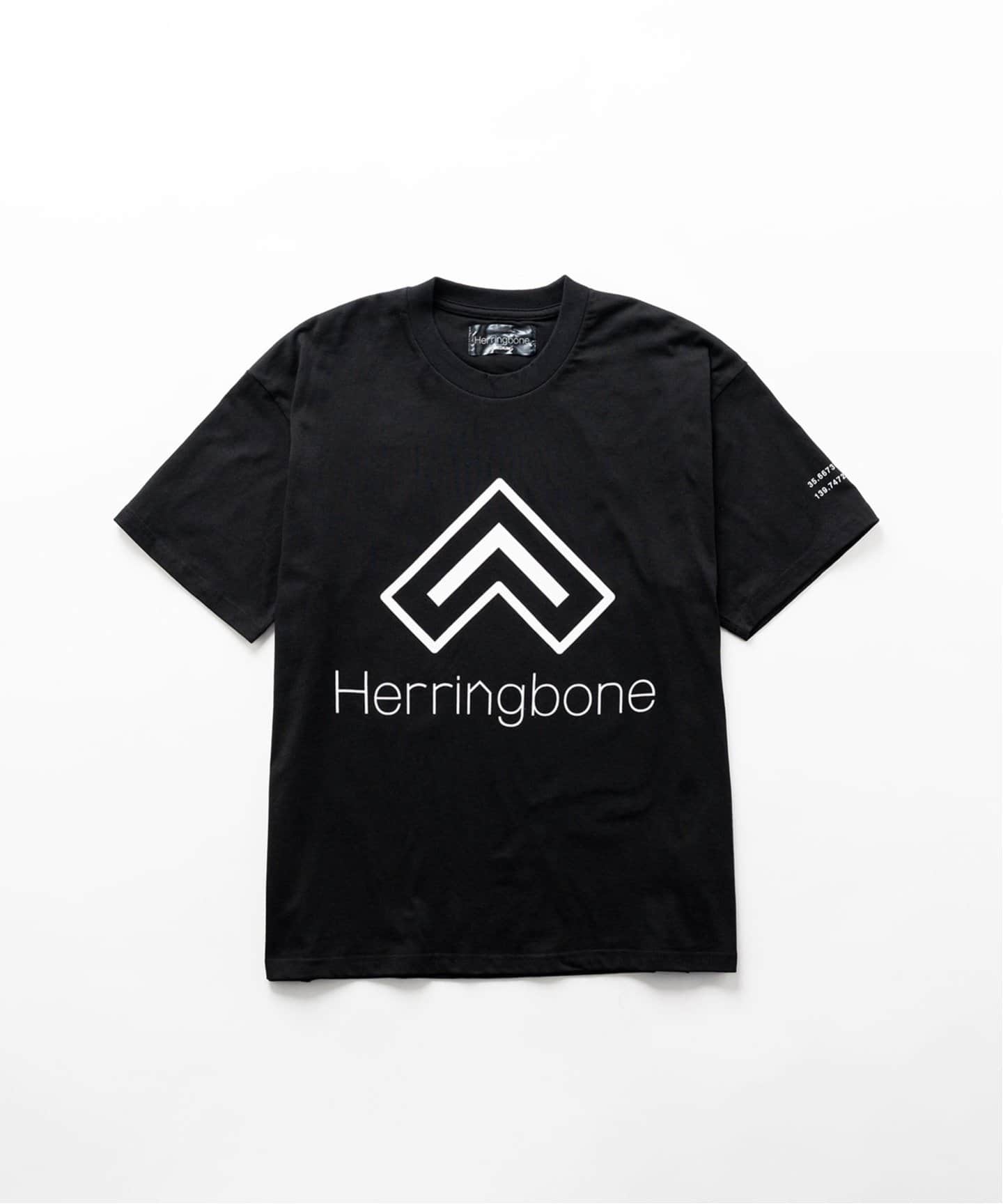 “Herringbone“ Logo print Tee