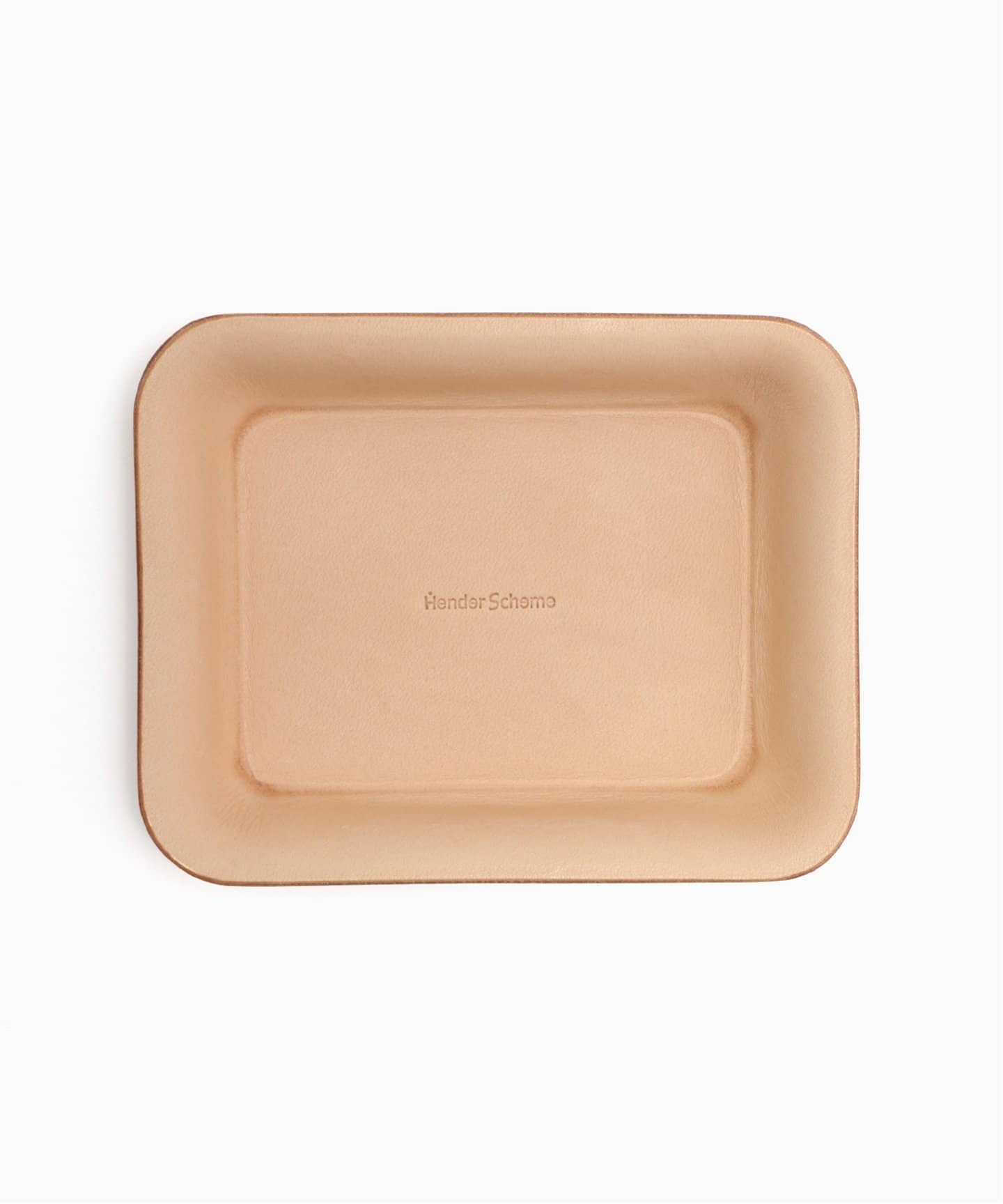 Hender Scheme leather tray S NK-RC-LTS