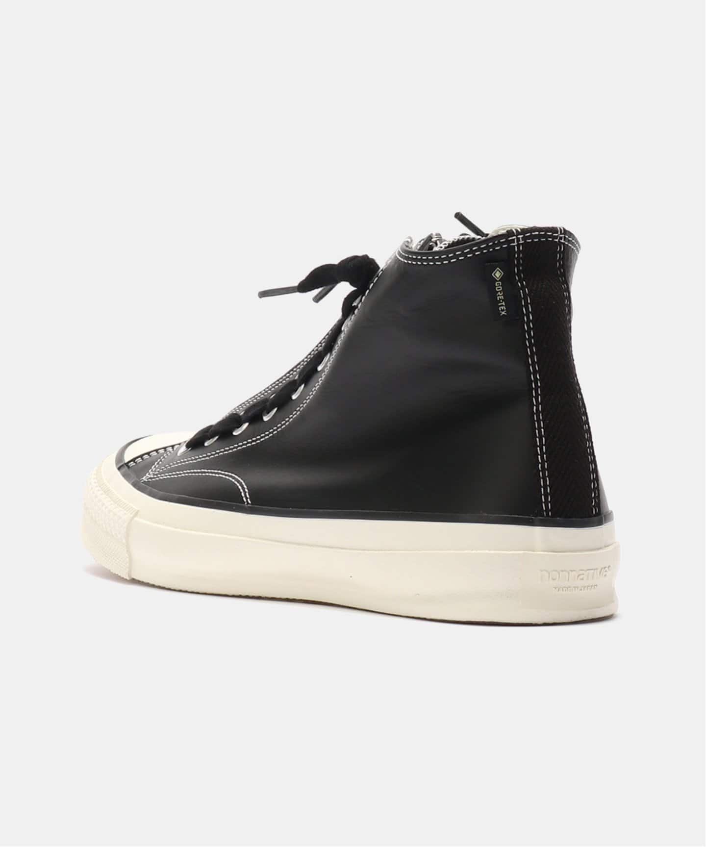 nonnative DWELLER TRAINER HI COW LEATHER WITH GORE-TEX by SPINGLE NN-F4602