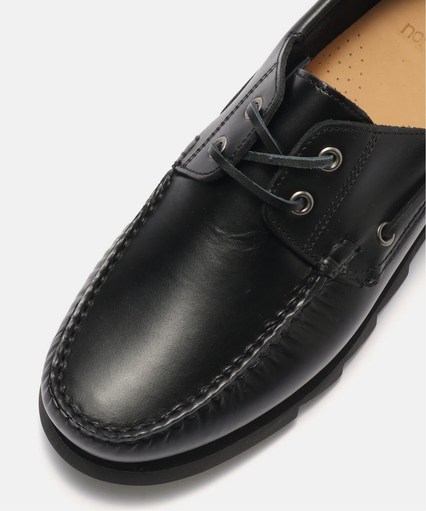nonnative OFFICER DECK SHOES COW LEATHER NN-F4604
