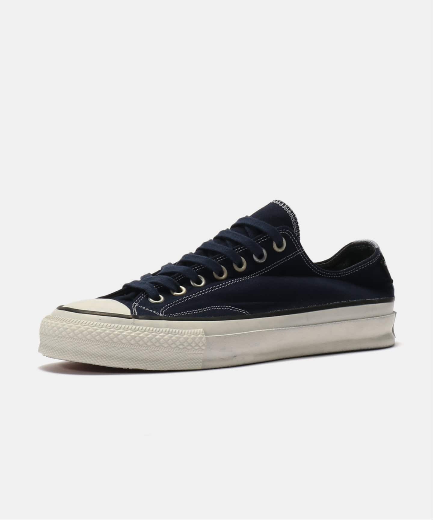 nonnative DWELLER TRAINER LOW COTTON CANVAS OVER DYE WITH GORE-TEX by SPINGLE