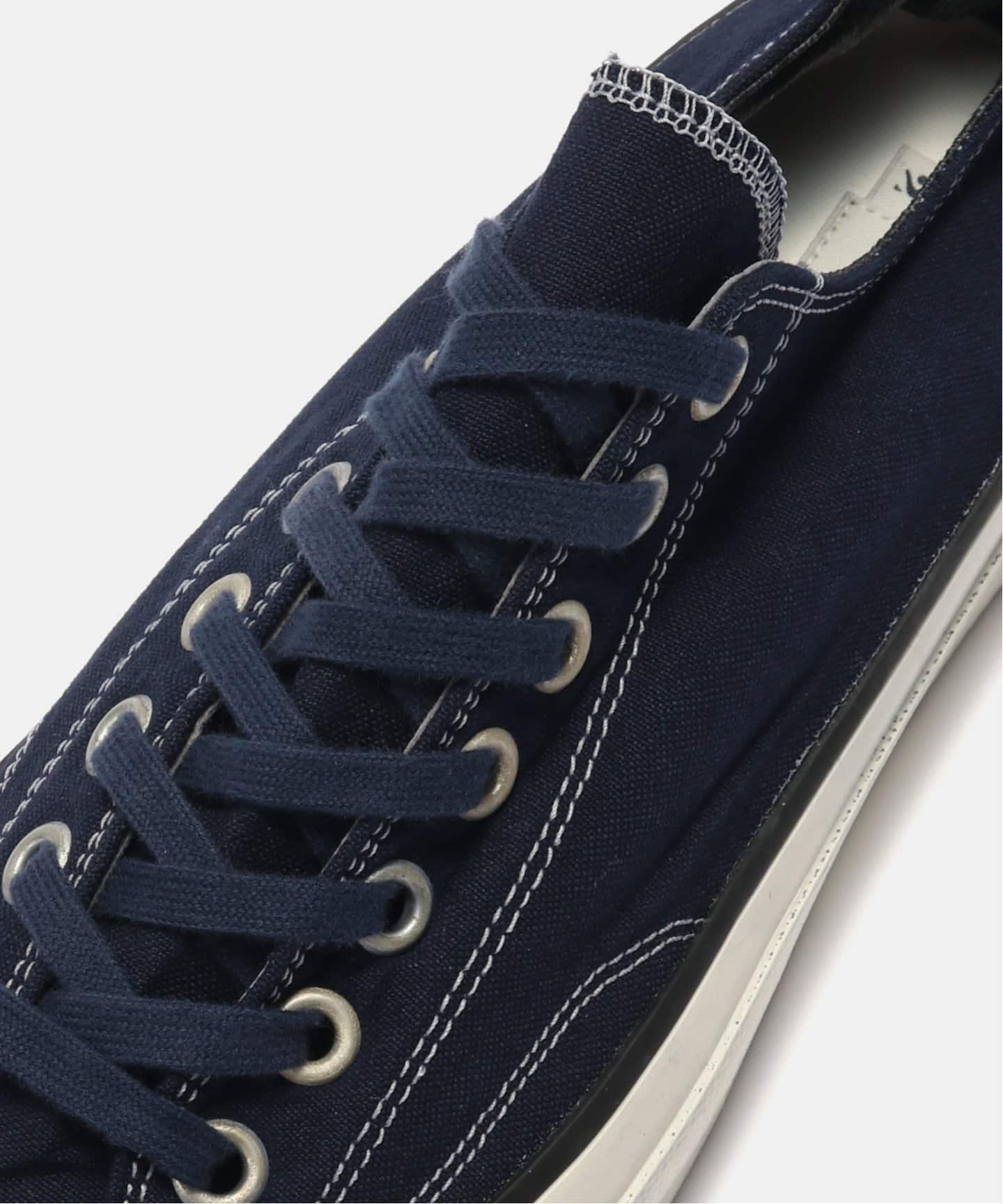 nonnative DWELLER TRAINER LOW COTTON CANVAS OVER DYE WITH GORE-TEX by SPINGLE
