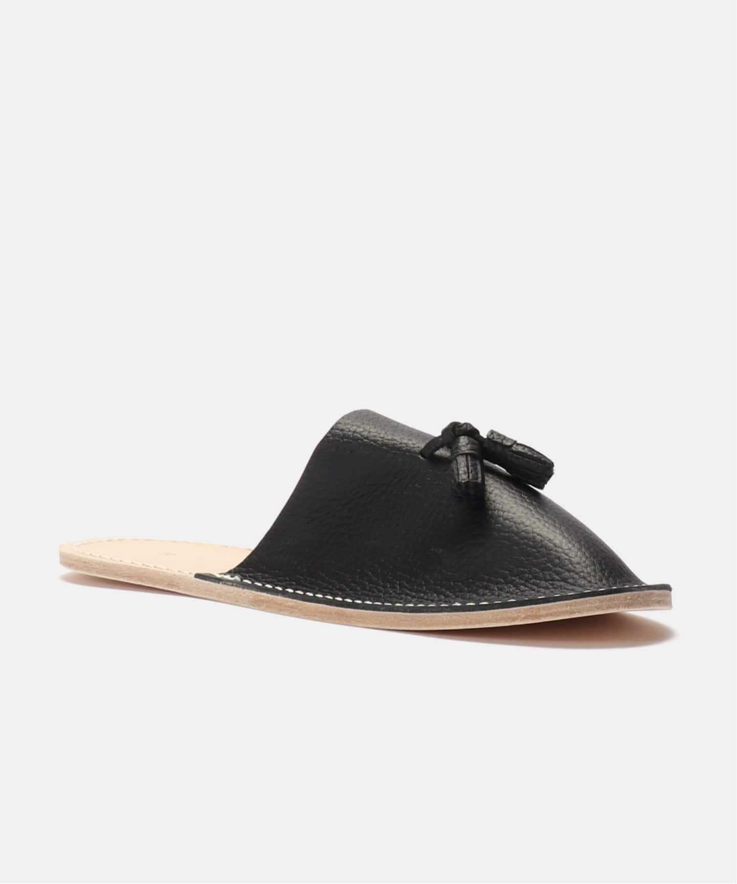 Hender Scheme leather slipper MJ-RC-LES