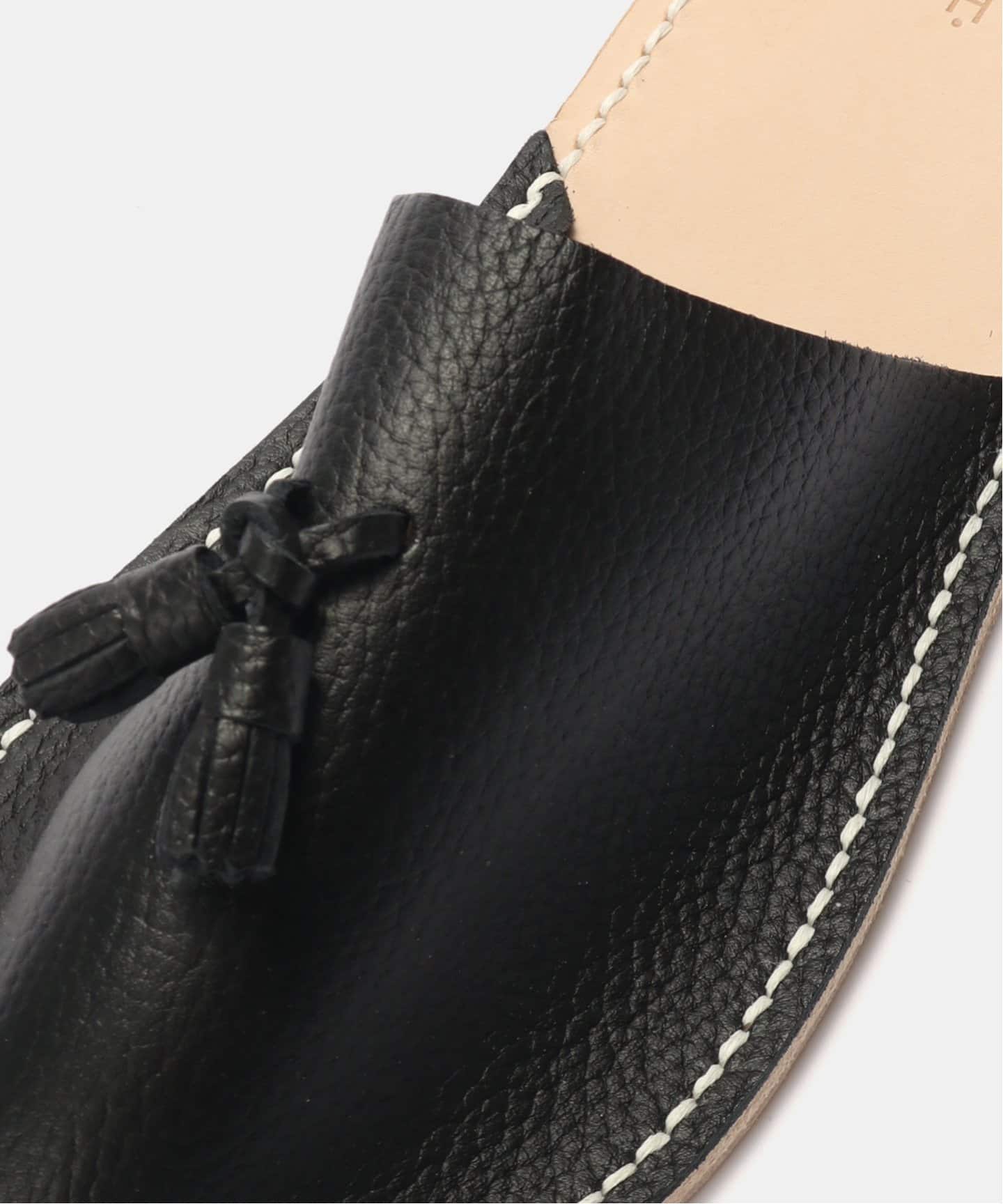 Hender Scheme leather slipper MJ-RC-LES