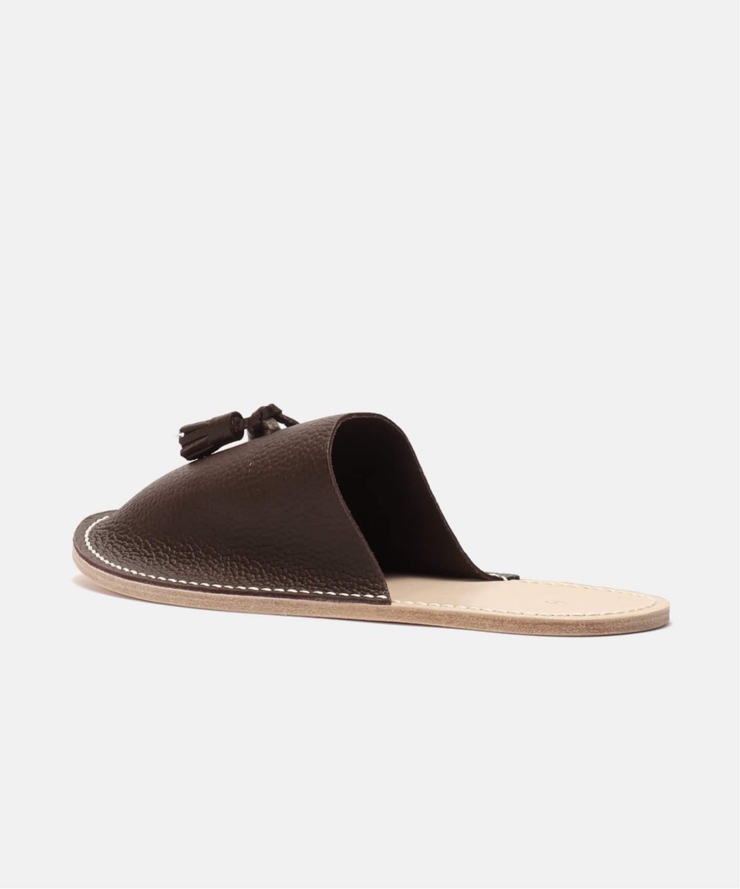 Hender Scheme leather slipper MJ-RC-LES