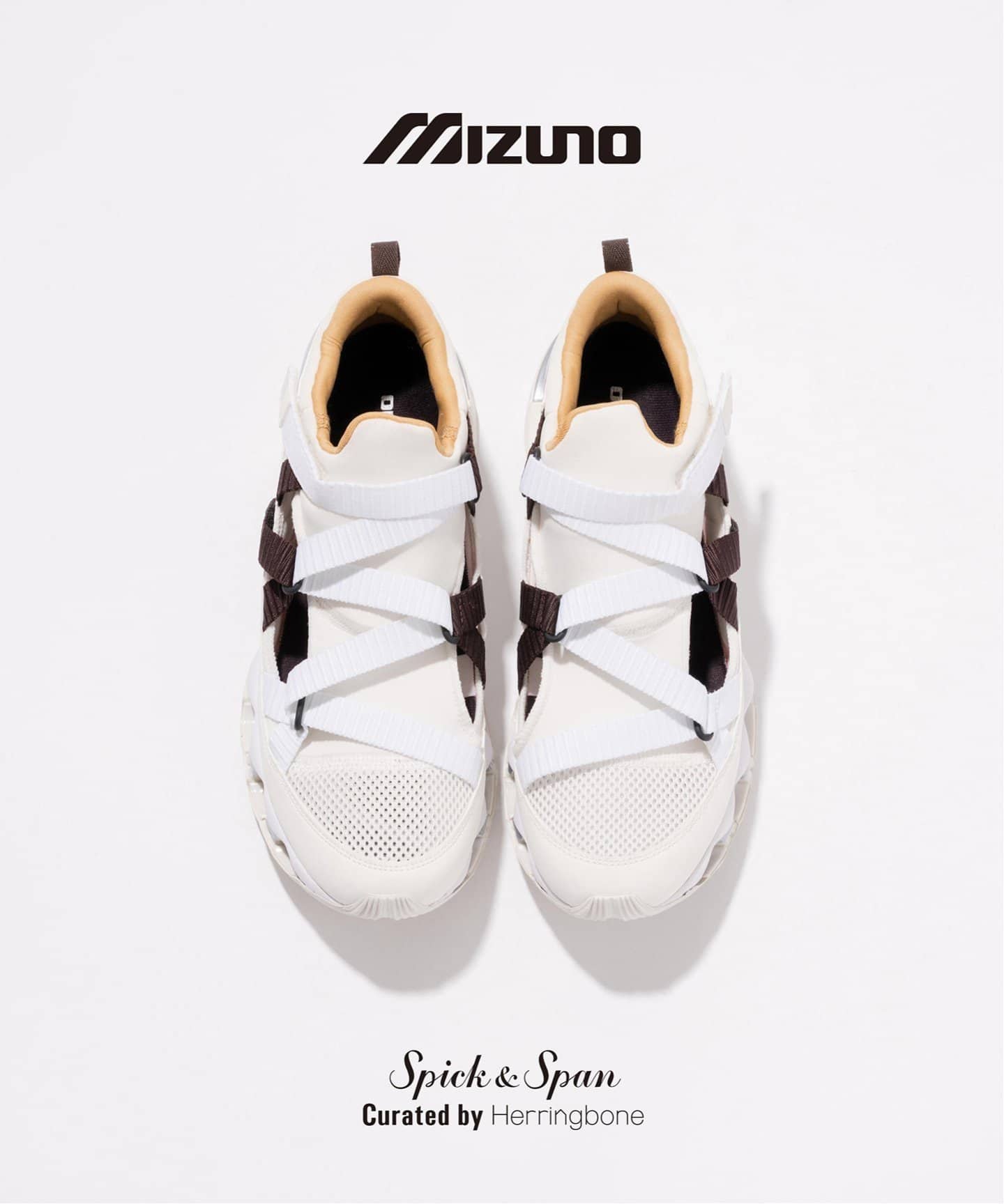 MIZUNO WAVE PROPHECY STRAP 別注 Curated by Herringbone D1GA2520-01