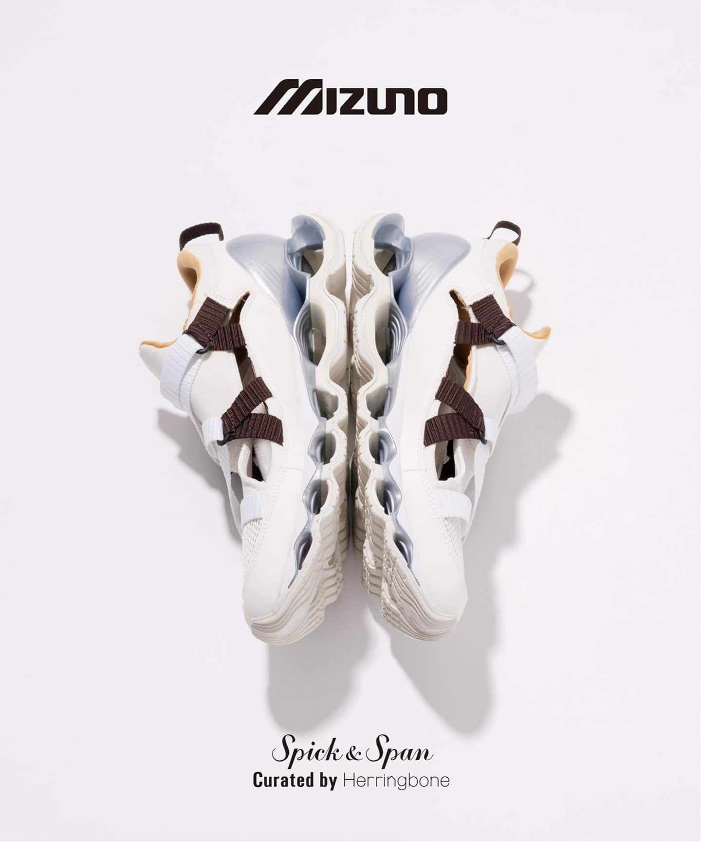 MIZUNO WAVE PROPHECY STRAP 別注 Curated by Herringbone D1GA2520-01
