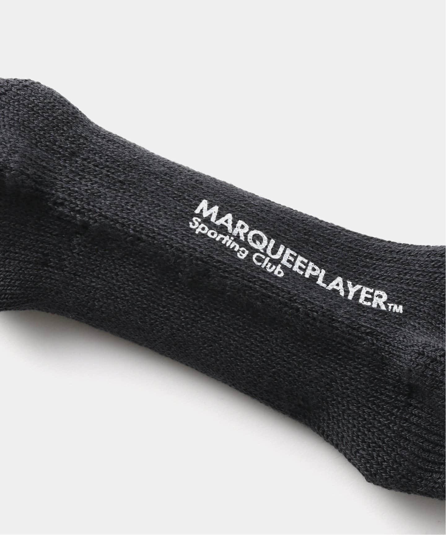 MARQUEE PLAYER HYBRID RIB SOCKS Hi CHARCOAL 9022