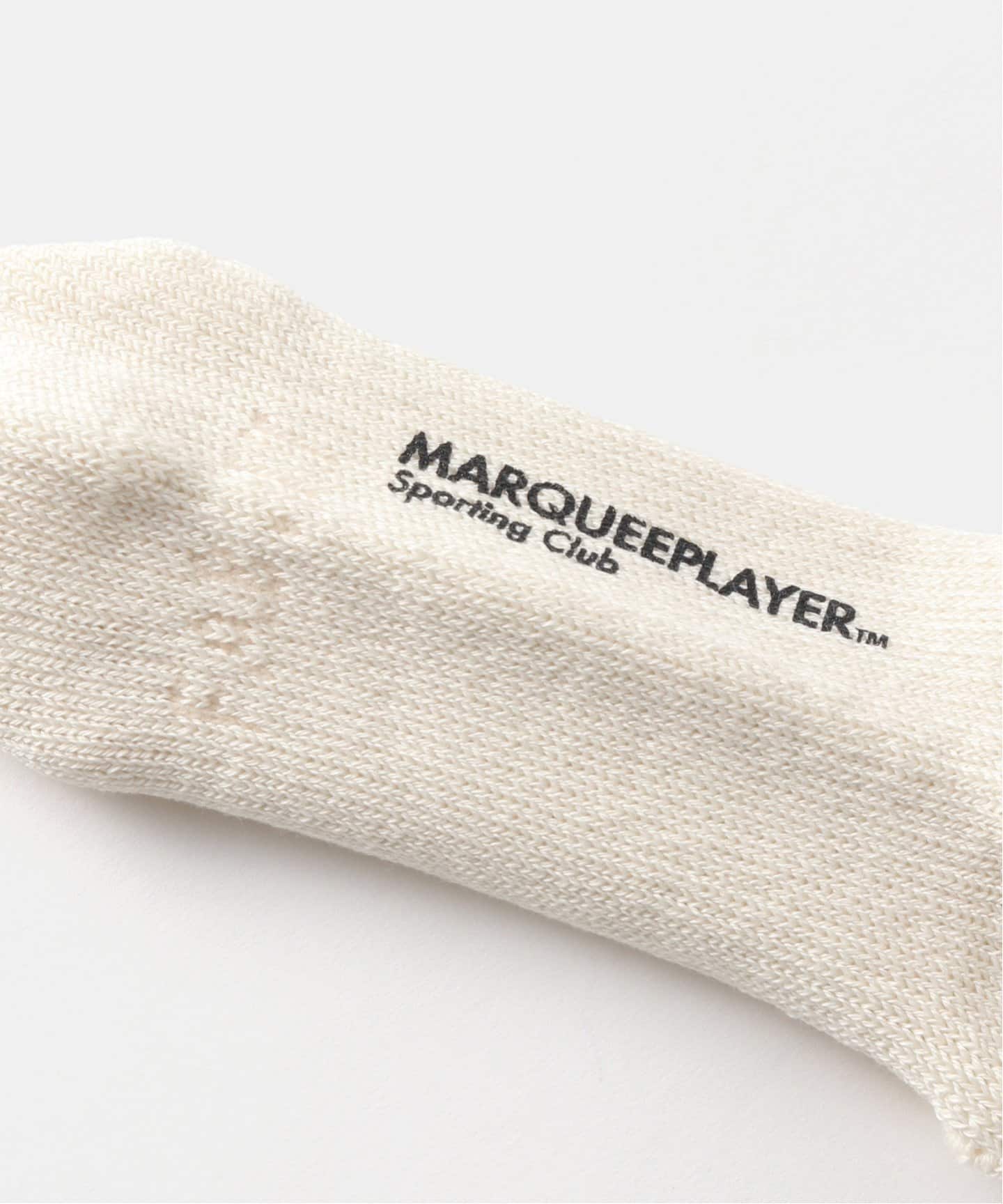 MARQUEE PLAYER HYBRID RIB SOCKS IVORYWHITE 9023