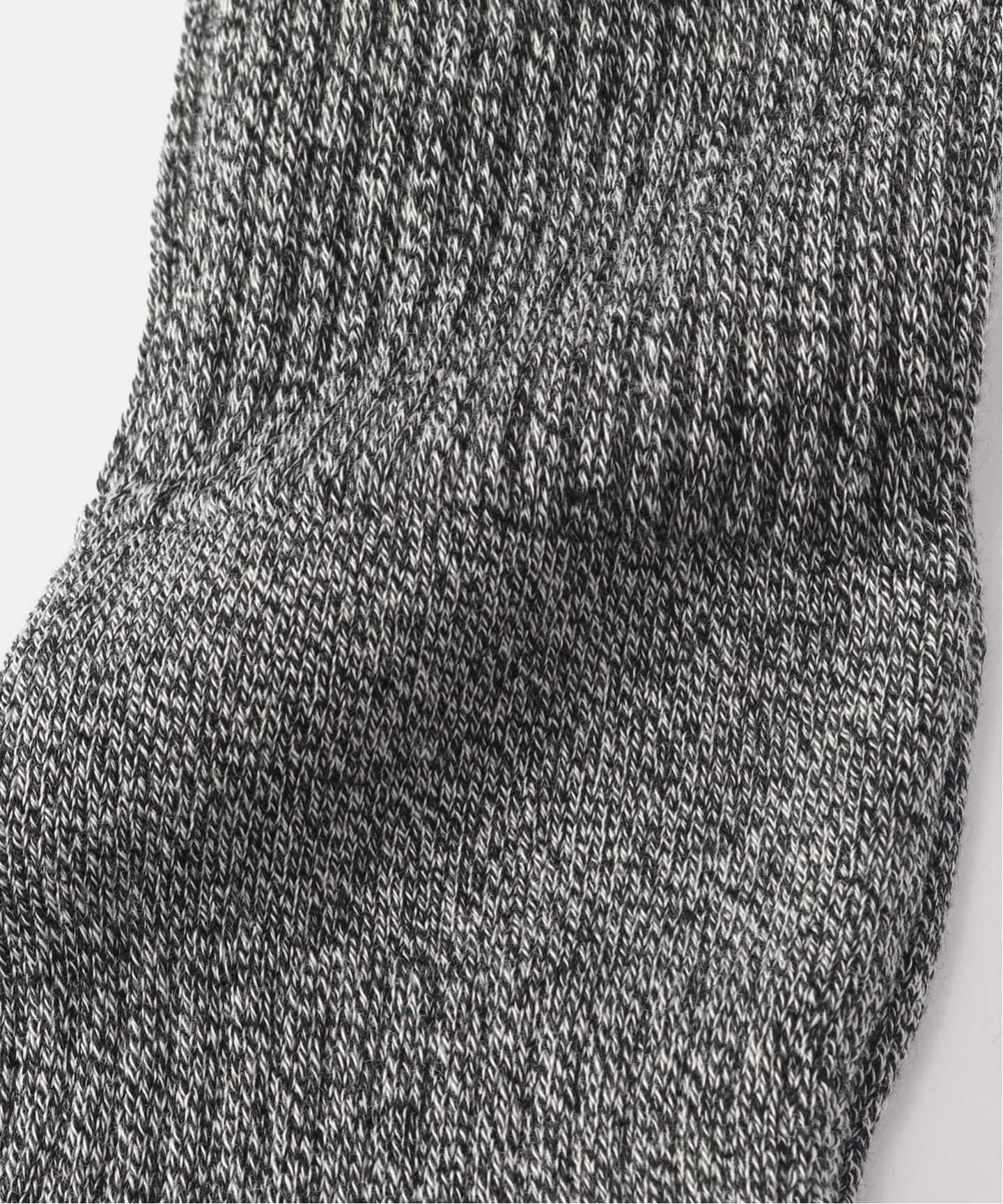 nonnative DWELLER SOCKS HI C/P/P WOVEN (CHARCOAL)