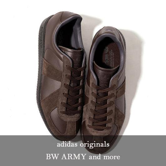 adidas originalsからシックなカラーのBW ARMYなど新作が入荷中
