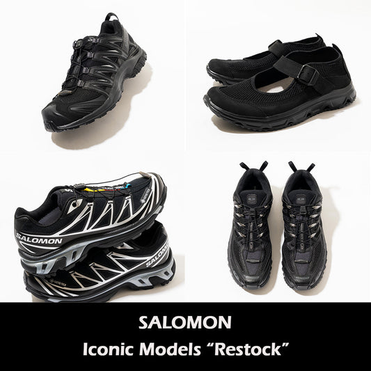 SALOMONの代表モデルが豊富なバリエーションで再入荷