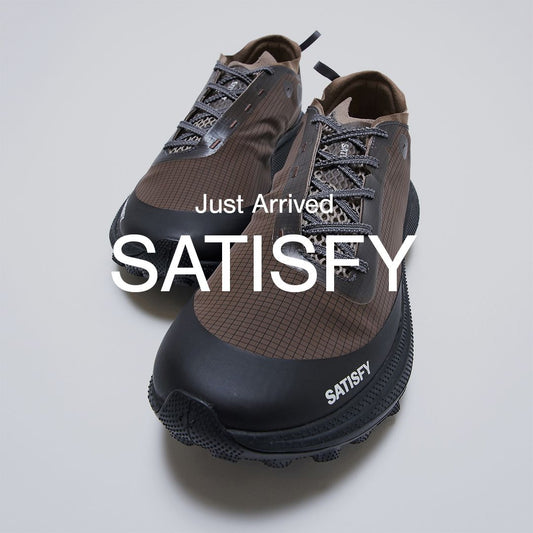 話題のランニングブランドSATISFYがHerringbone Footwearで取り扱いスタート