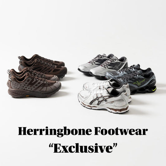 今、ここでしか買えない！Herrigbone Footwearの限定モデルをピックアップ