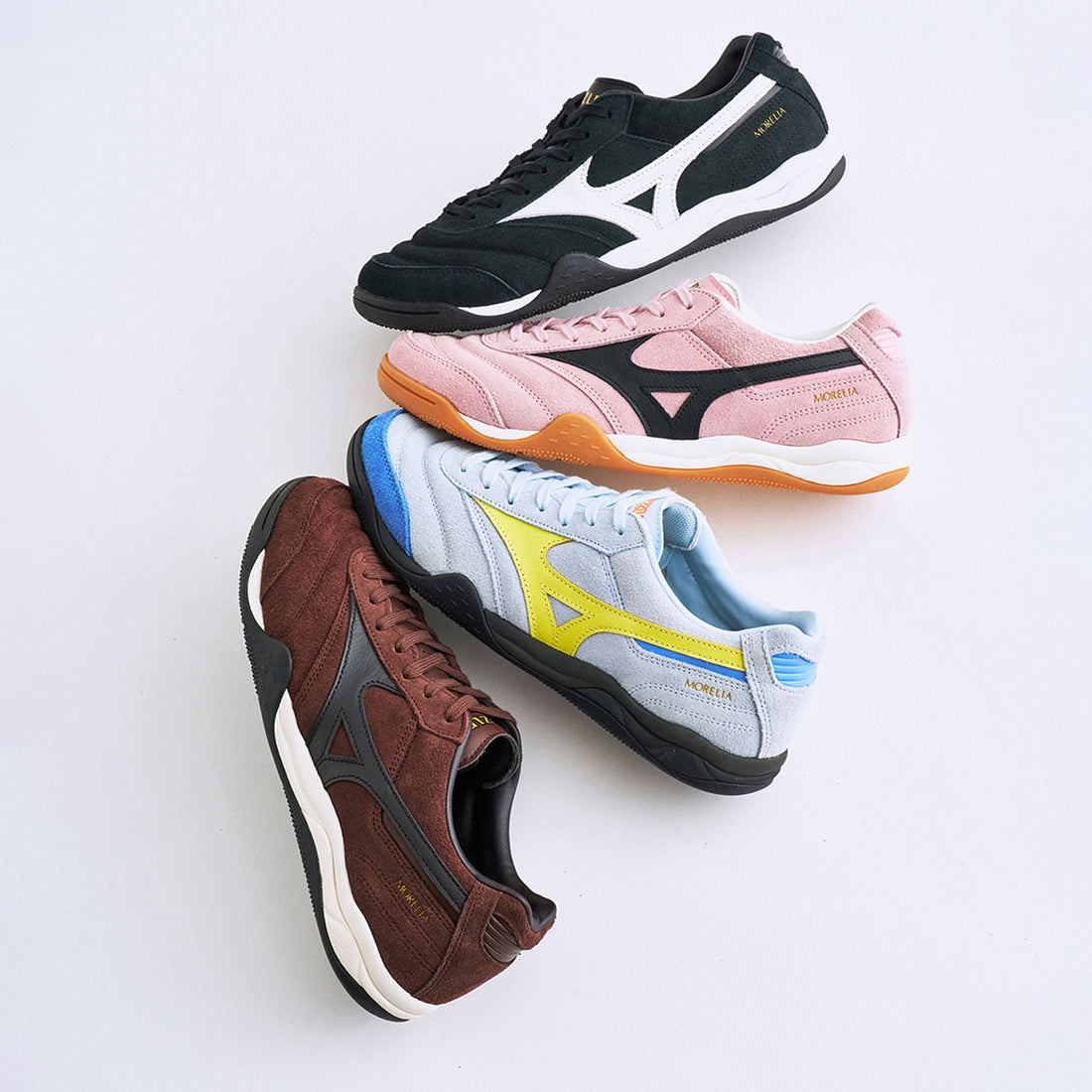 MIZUNOからスエード素材を採用した 「MORELIA LS」 が登場