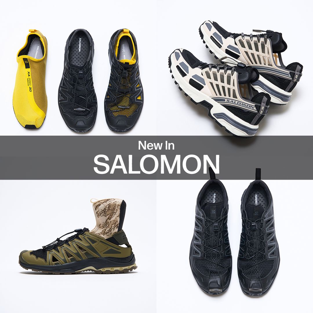 都会からレジャーシーンまでカバーしてくれるSALOMONの新作をピックアップ