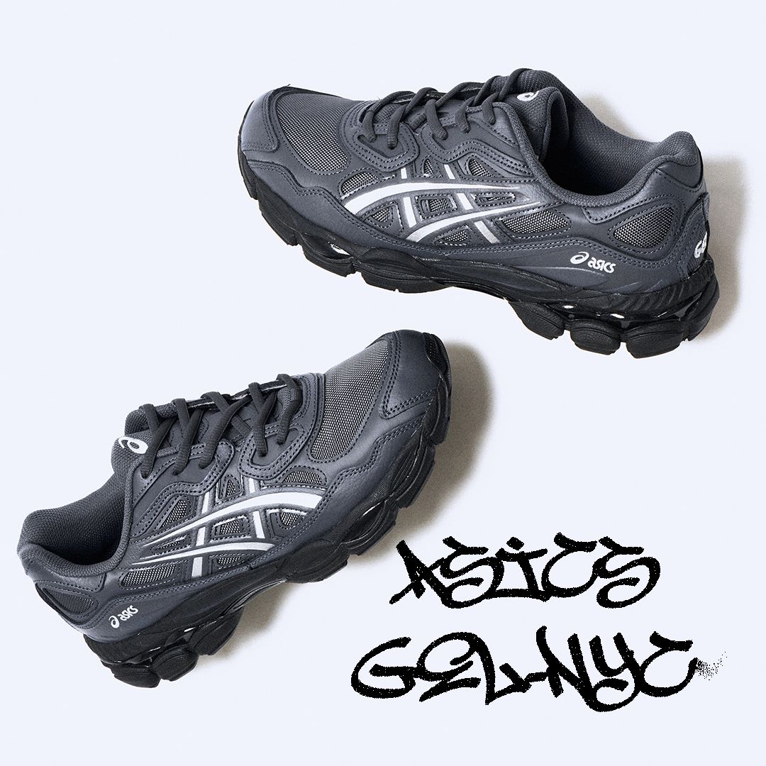 ASICS GEL-NYC からダークグレーをまとった新色が登場