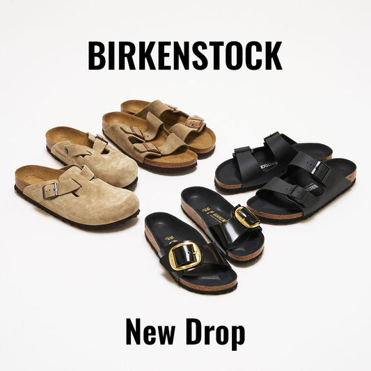 サンダルの定番BIRKENSTOCKから1stデリバリーが到着