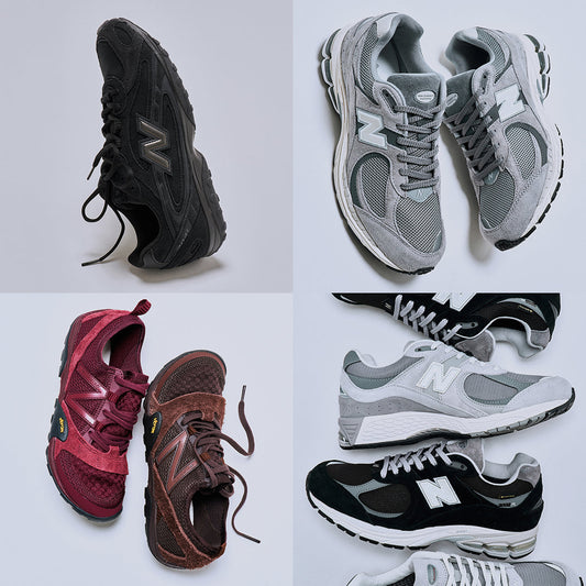 New Balanceからロープロファイルスニーカーの新作と2002Rの人気カラーが再入荷