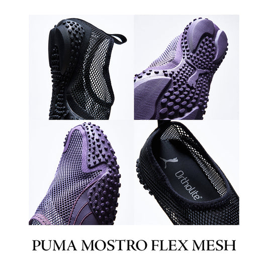 素足感が心地よい PUMA MOSTRO FLEX MESH が好評発売中