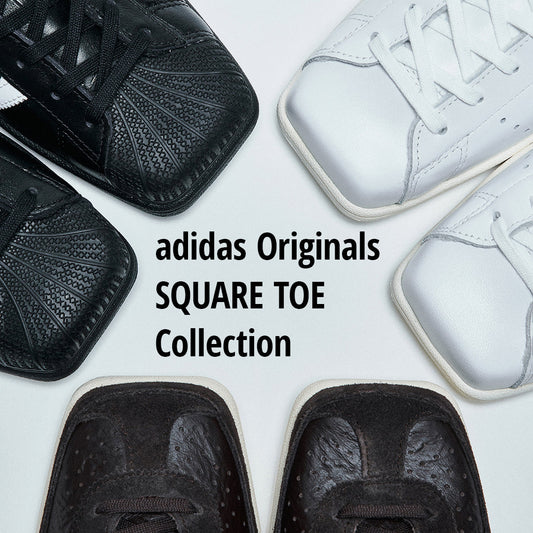 adidas Originals からモード感漂うスクエアトゥシューズが登場