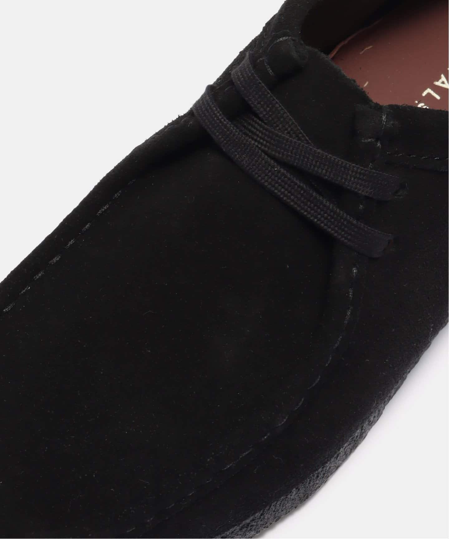 Clarks Wallabee Black Suede 26155519